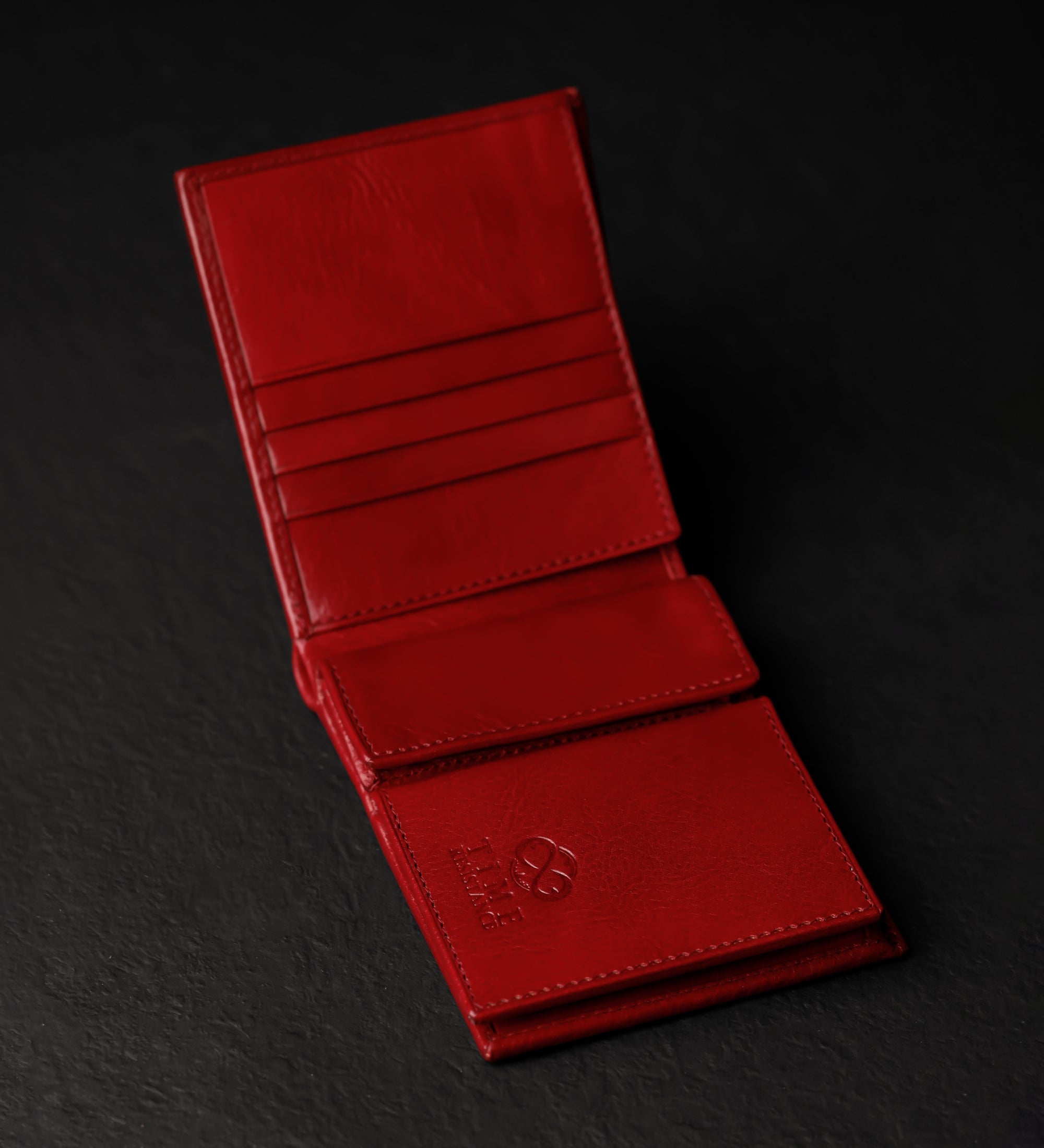 Leren bifold portemonnee - Daniel