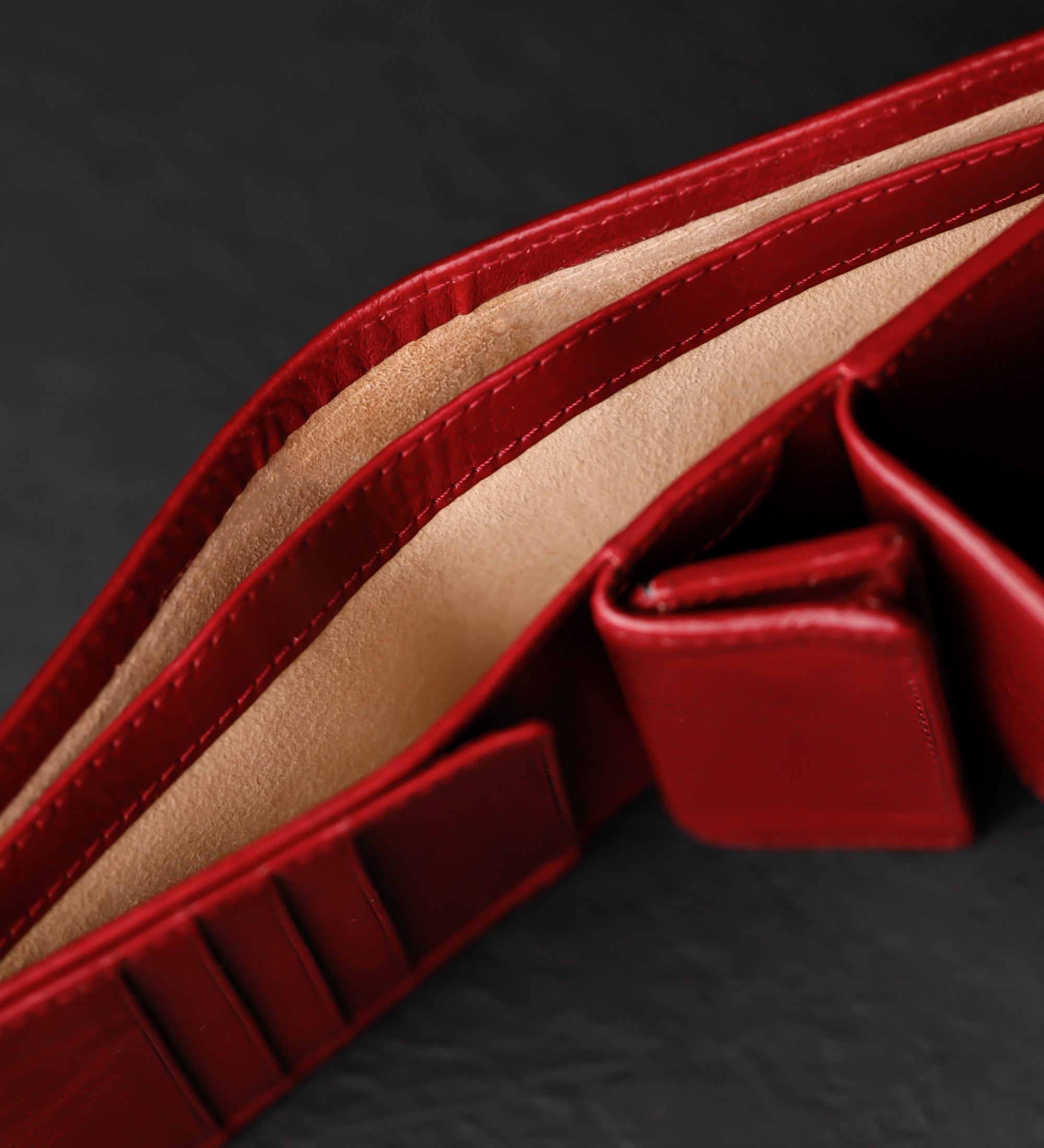 Leren bifold portemonnee - Daniel