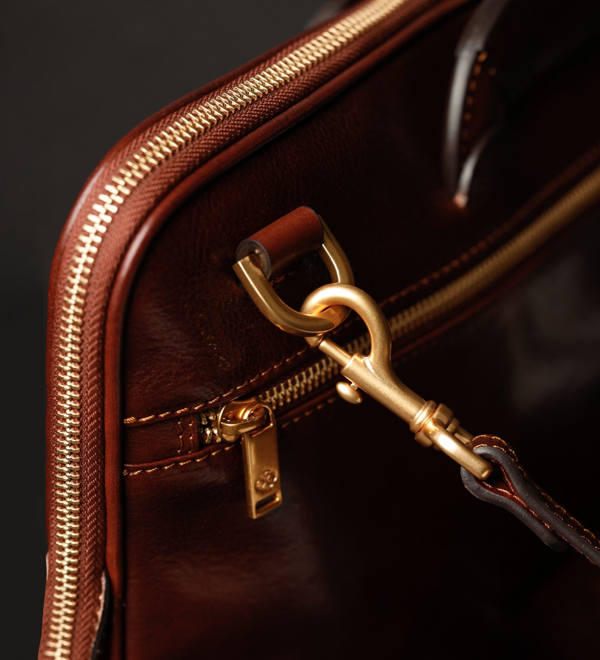 Leren aktetas laptoptas voor dames - Brave New World