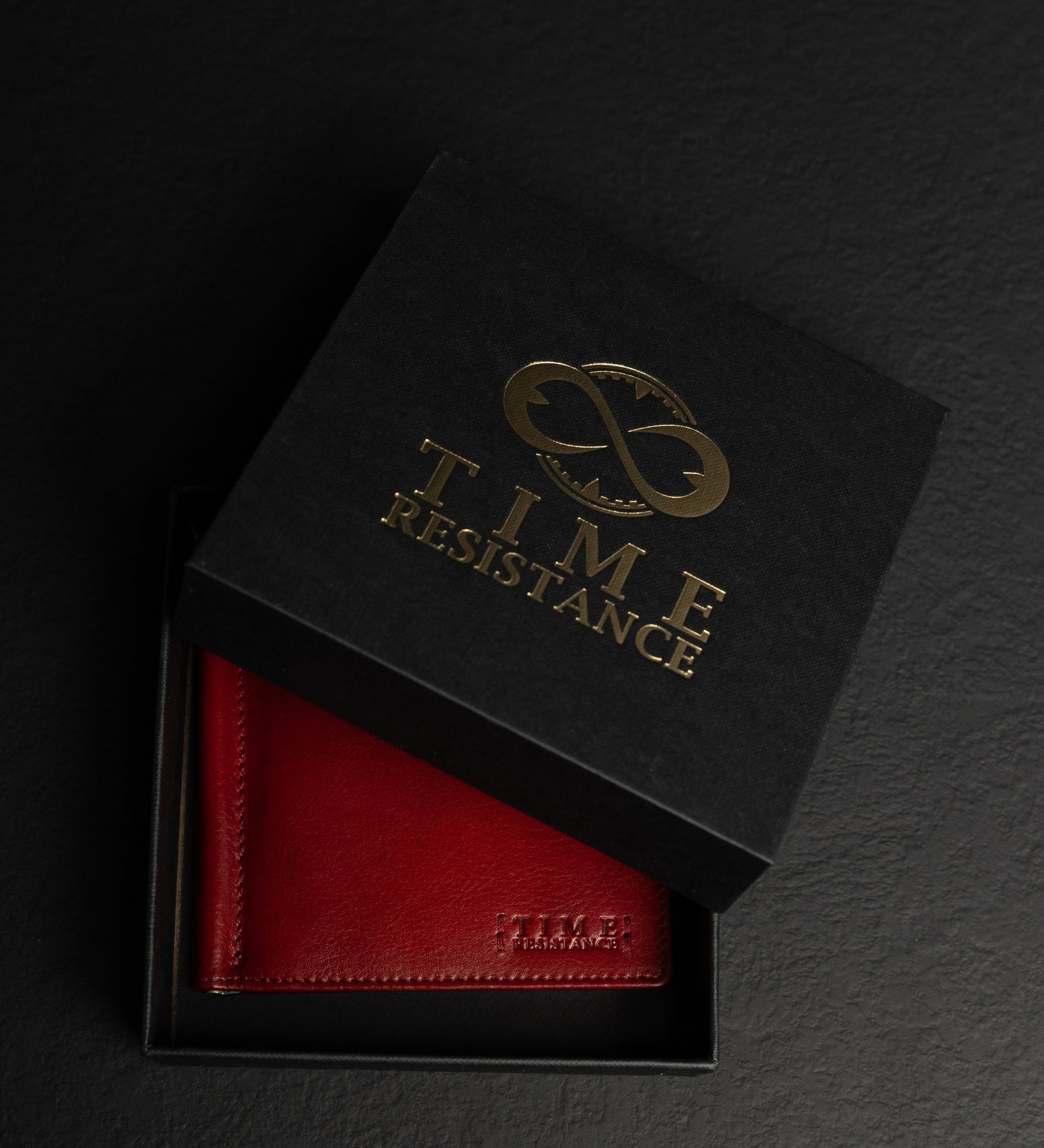 Leren Geldclip Portemonnee - The Outsider