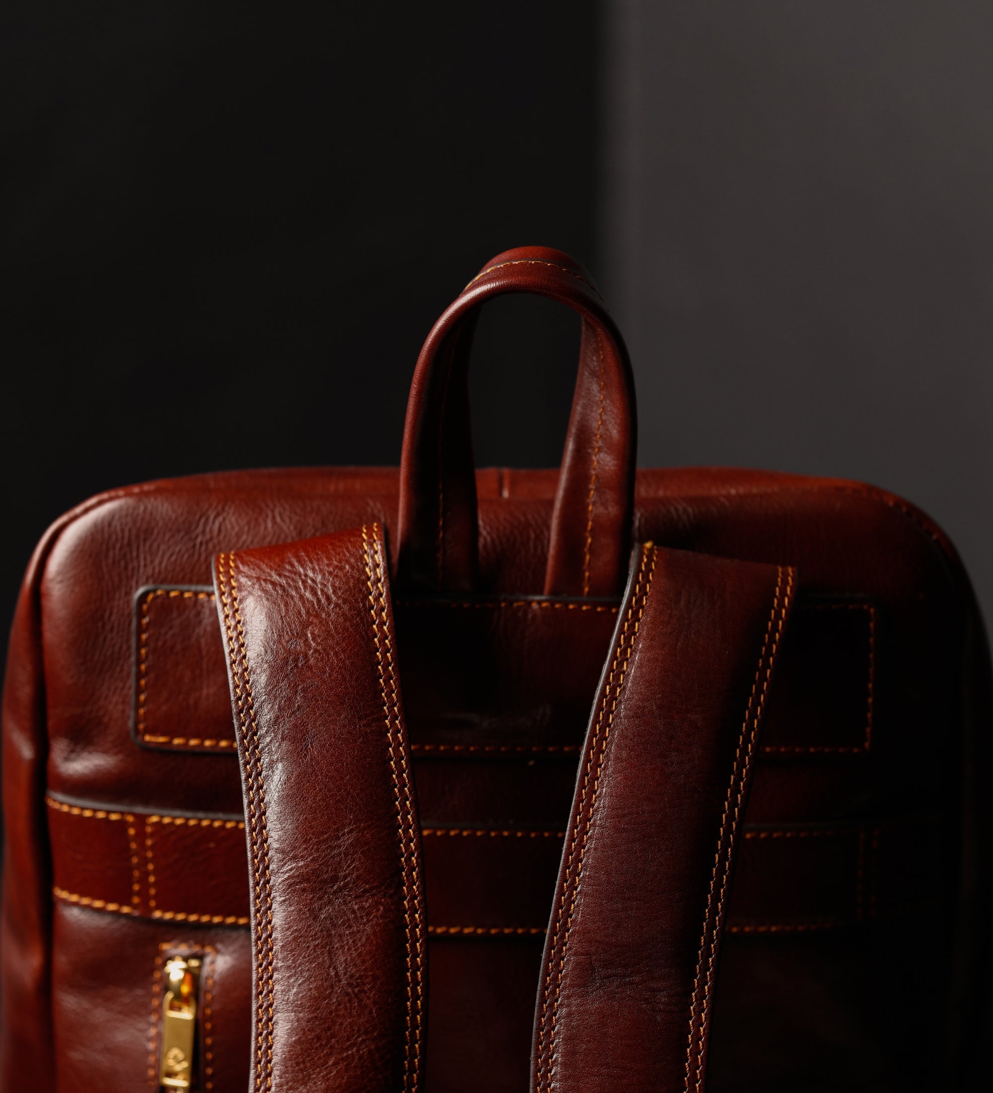 Leren rugtas reistas voor dames - The Divine Comedy