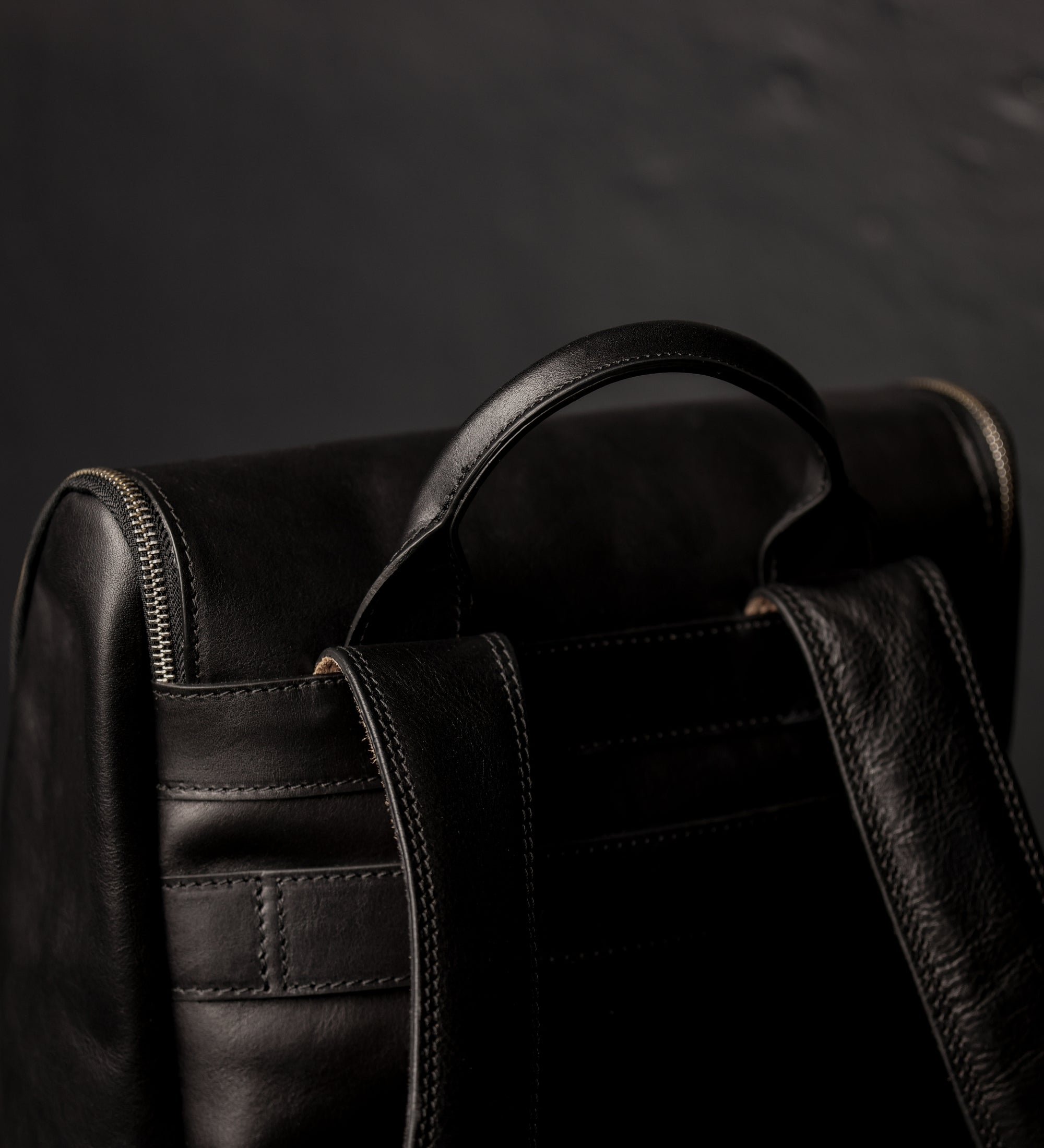 Grote leren rugtas voor dames - The Odyssey