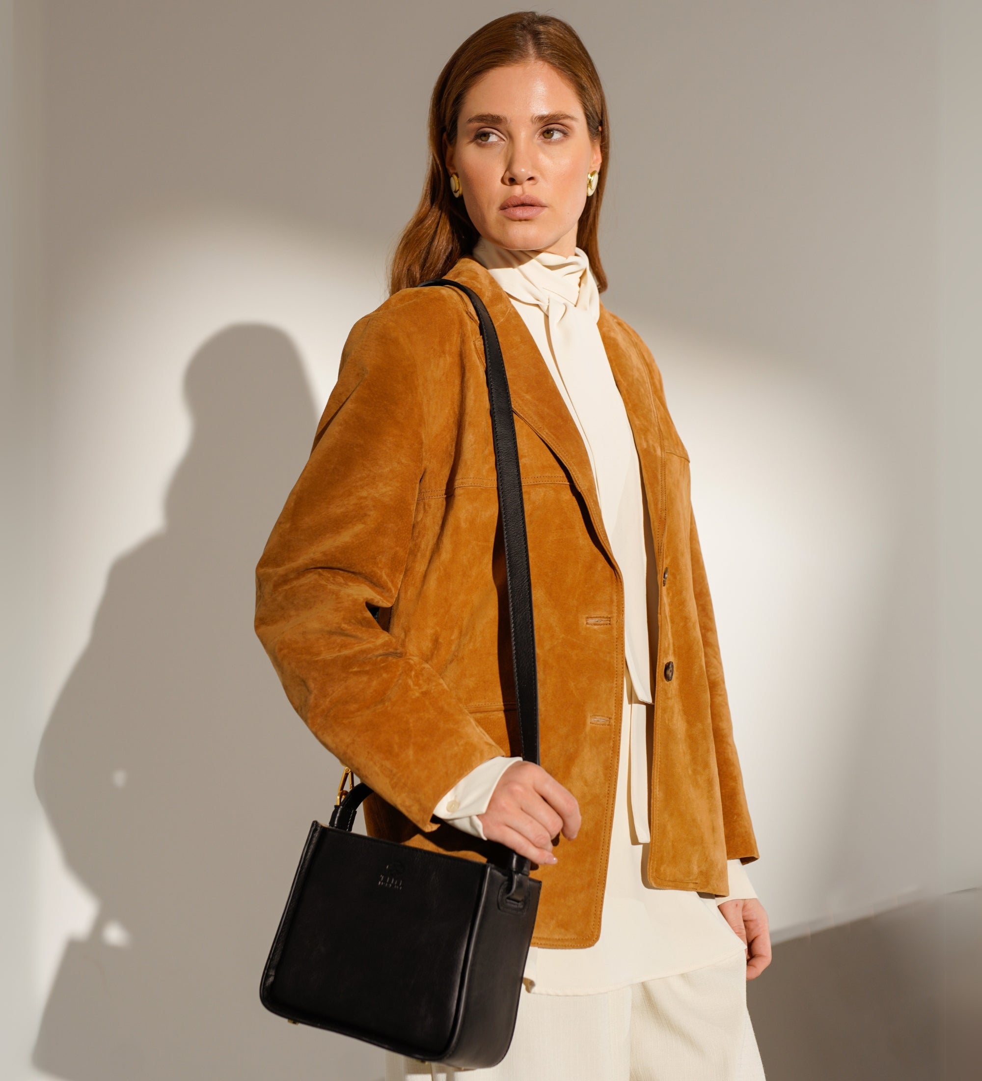 Leren handtas draagtas voor dames - Alms for Oblivion