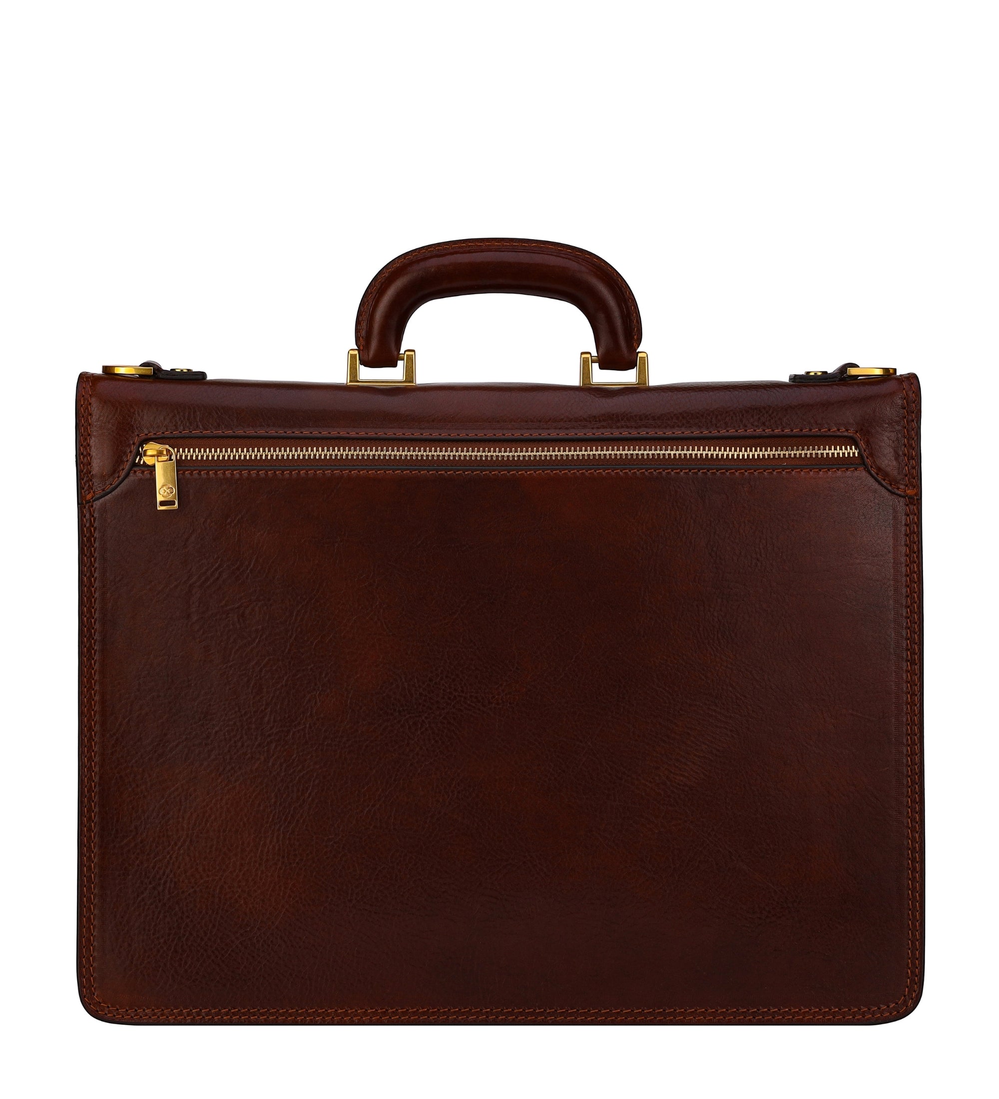 Leren aktetas - The Sound of the Mountain