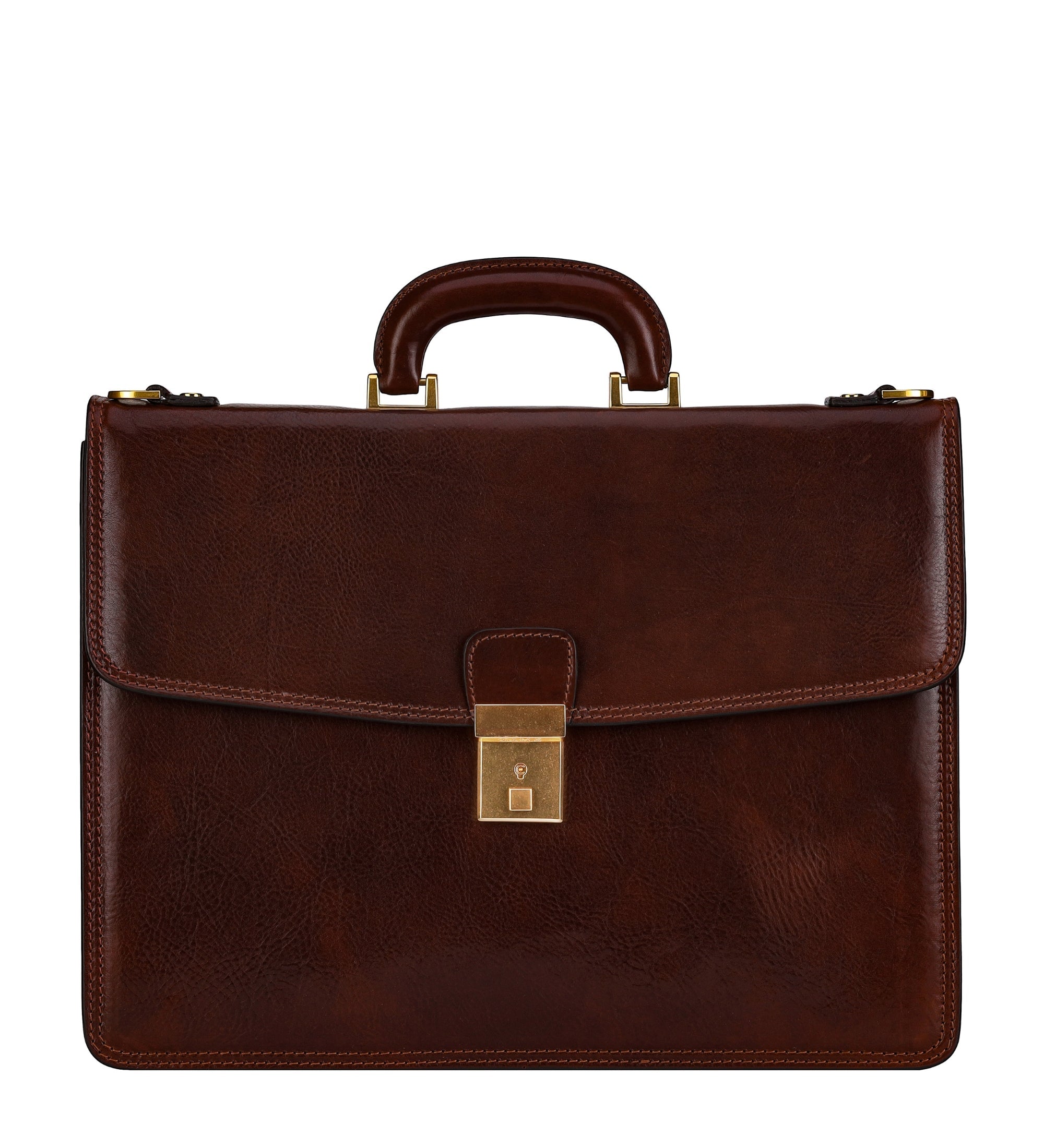 Leren aktetas - The Sound of the Mountain