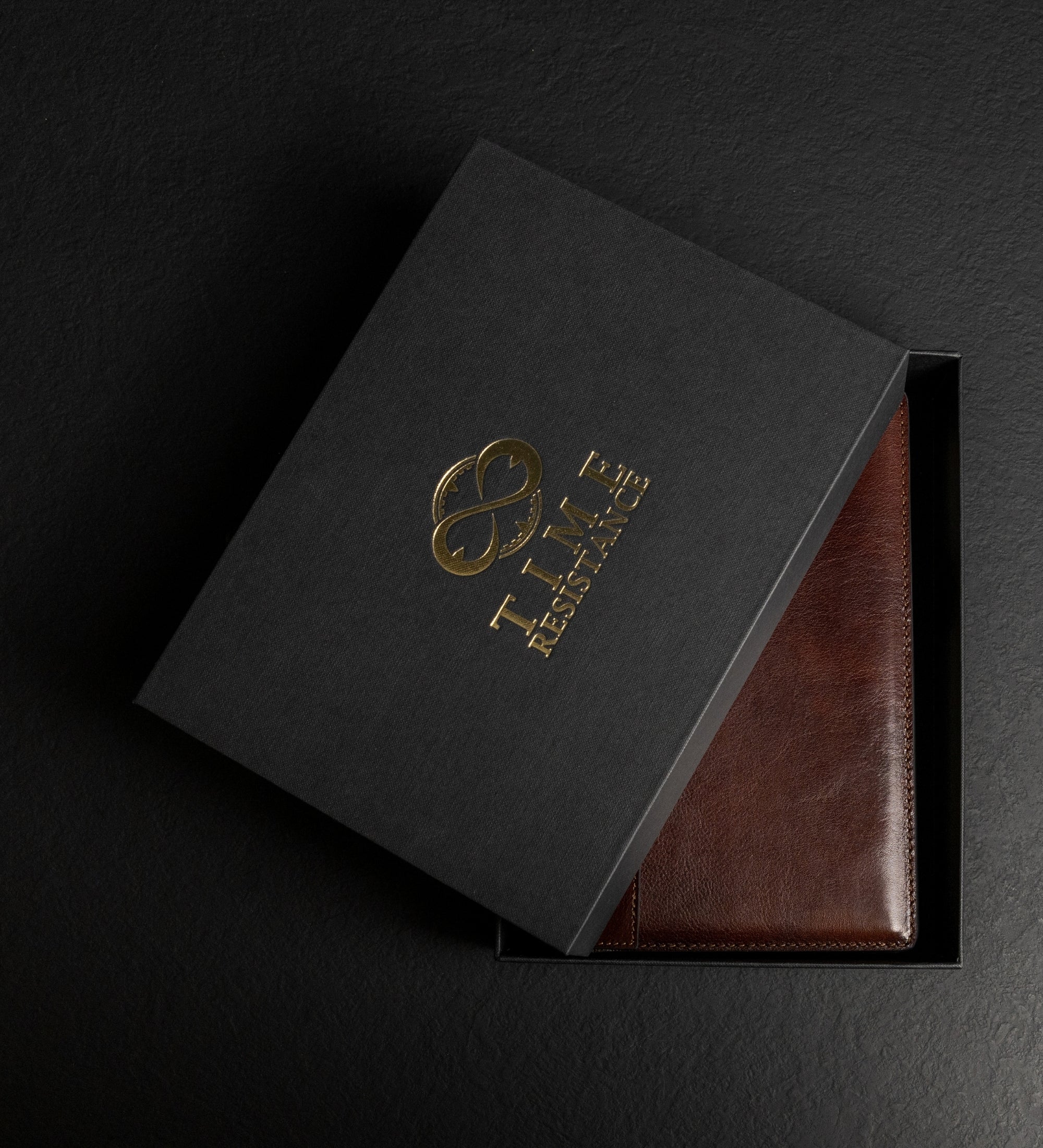 Leren notitieboek met navulbaar A5 notitieblok - The Diary of a Nobody