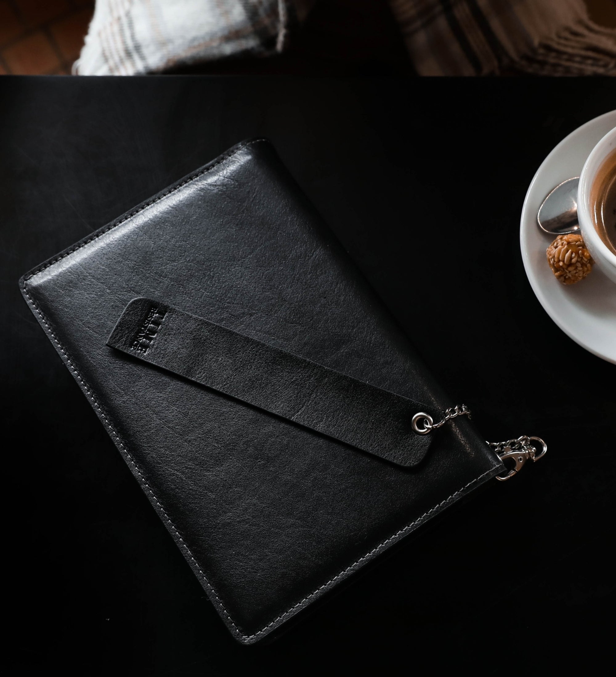 Leren notitieboek met navulbaar A5 notitieblok - The Diary of a Nobody