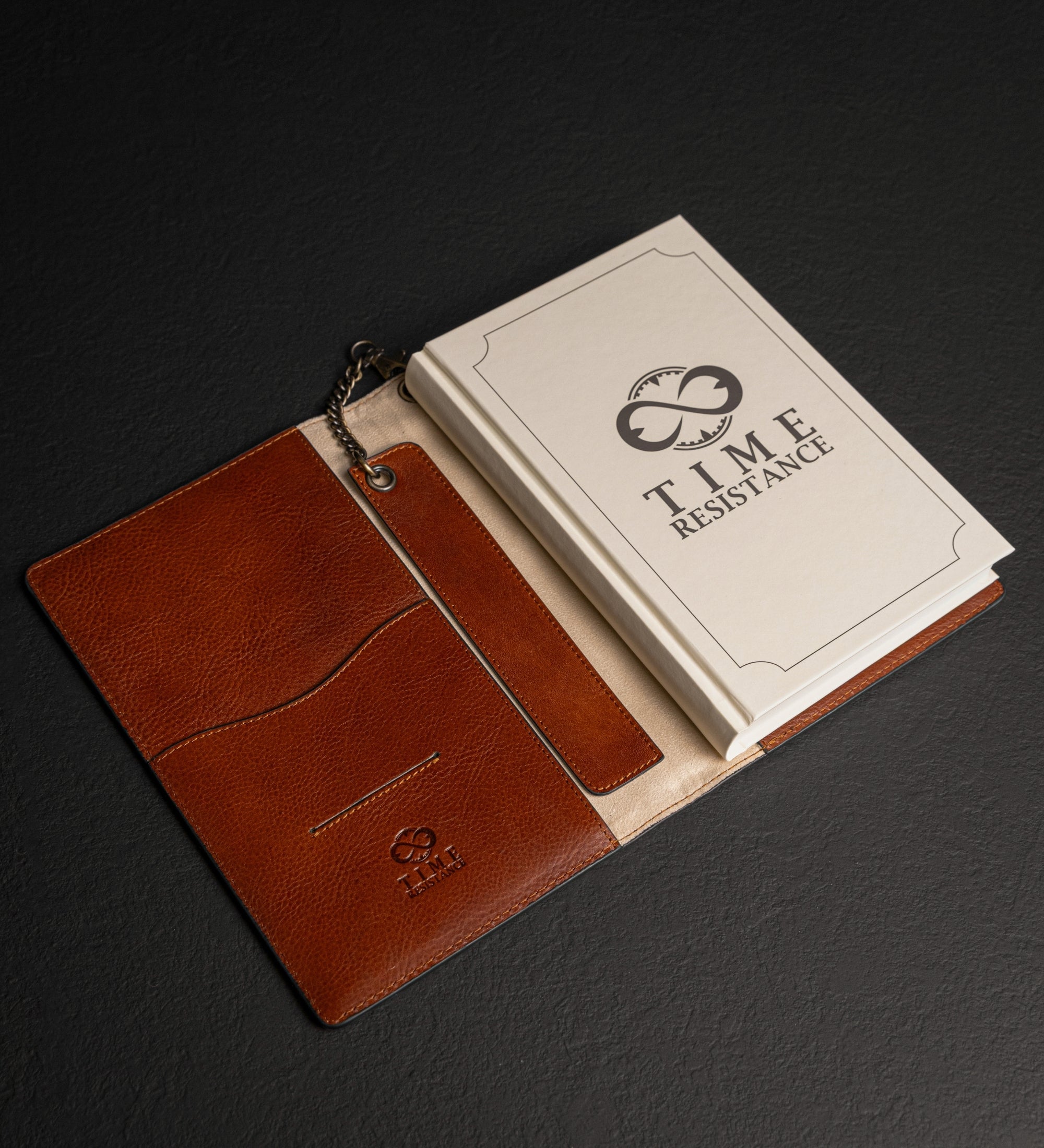 Leren notitieboek met navulbaar A5 notitieblok voor dames - The Diary of a Nobody