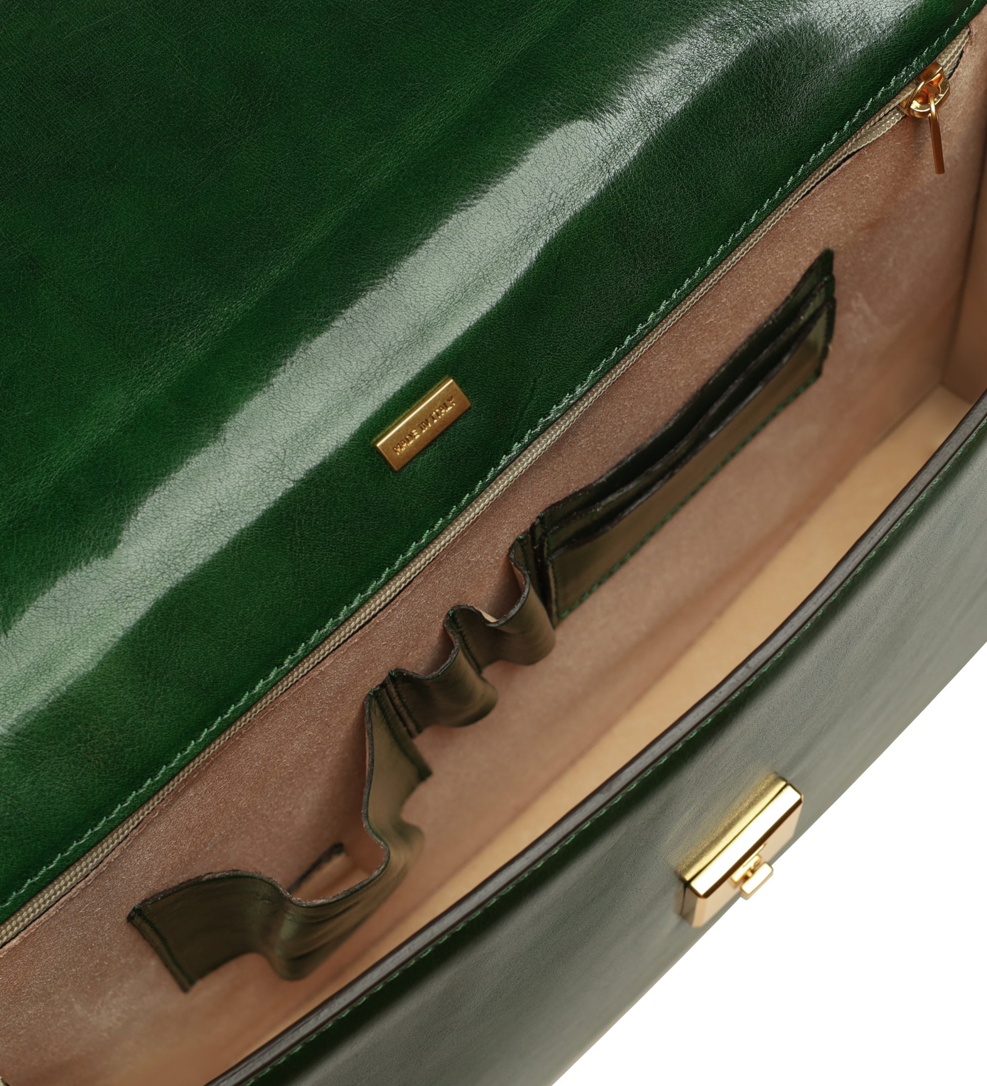 Leren aktetas - The Sound of the Mountain