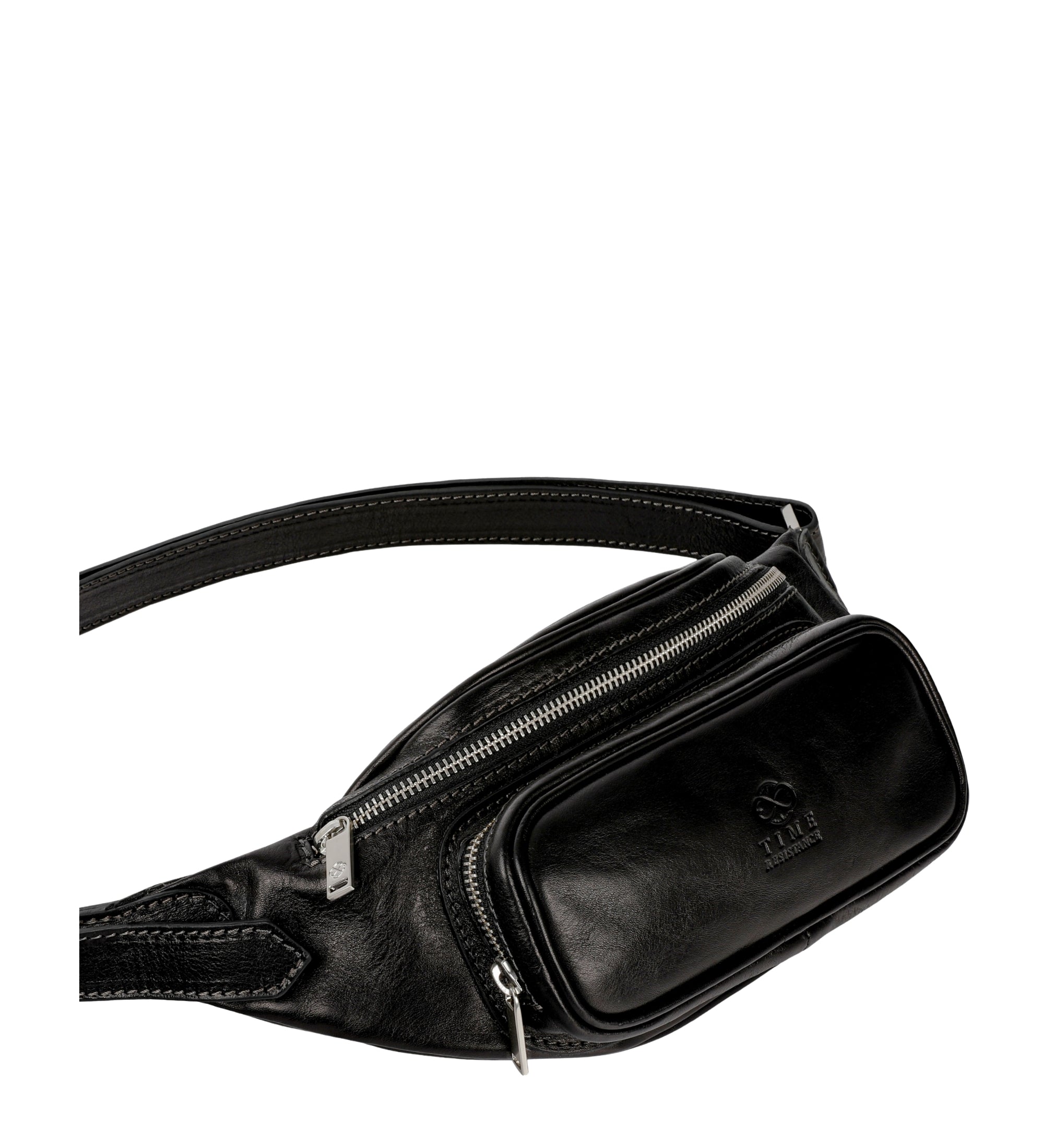 Leren sling bag heuptas - Independent People
