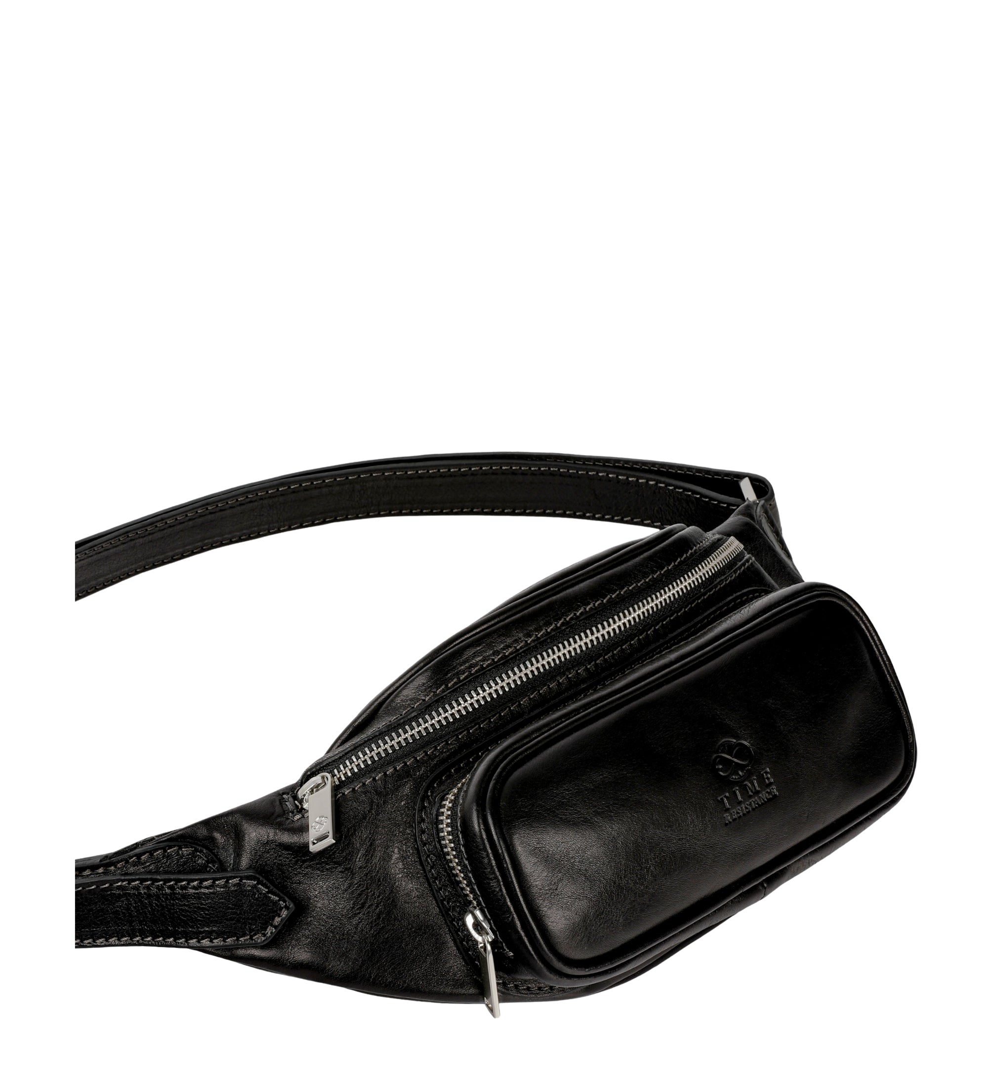 Leren sling bag heuptas voor dames - Independent People