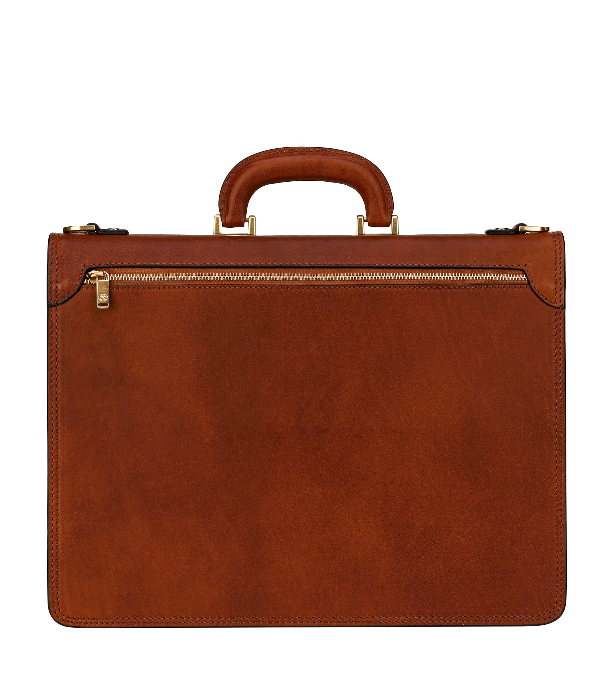 Leren aktetas - The Sound of the Mountain