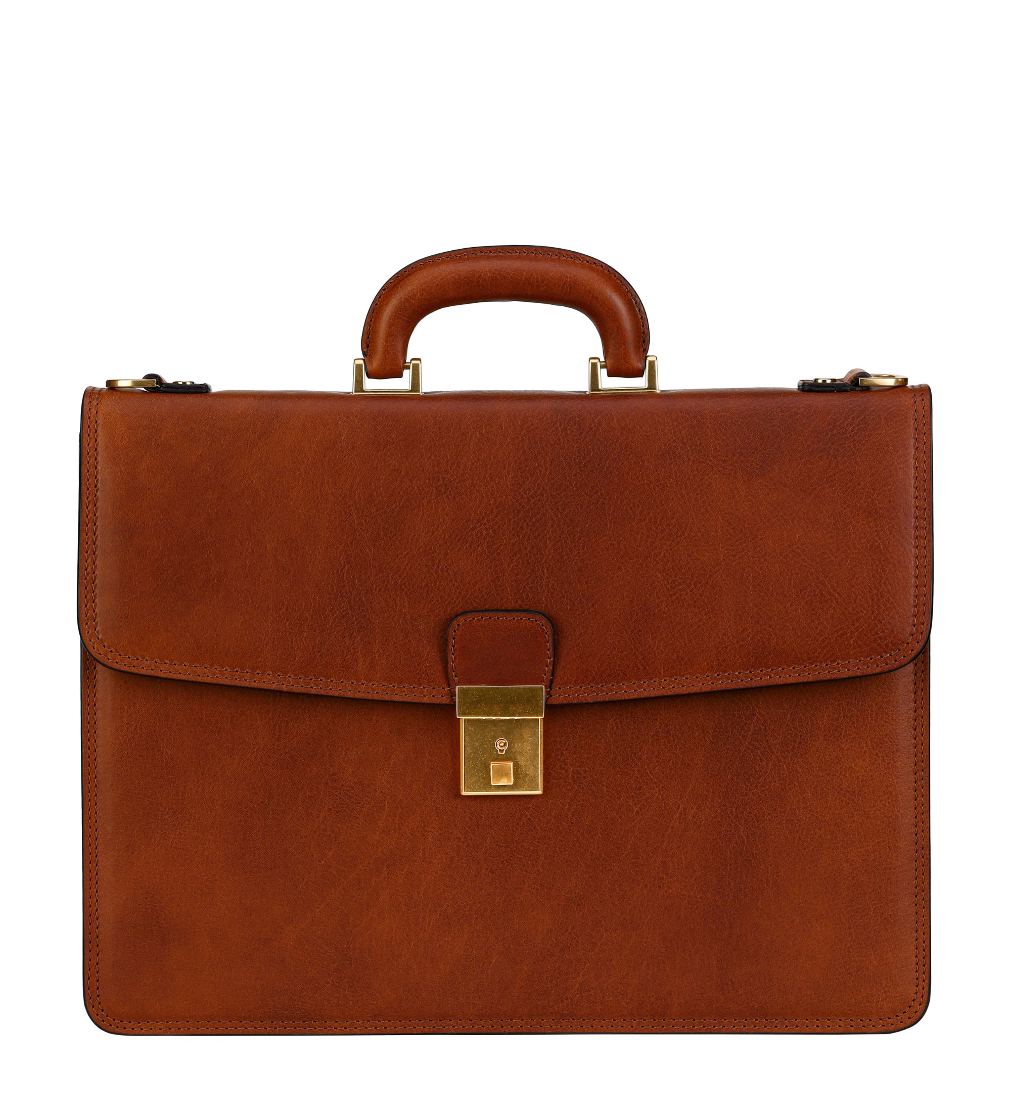 Leren aktetas - The Sound of the Mountain