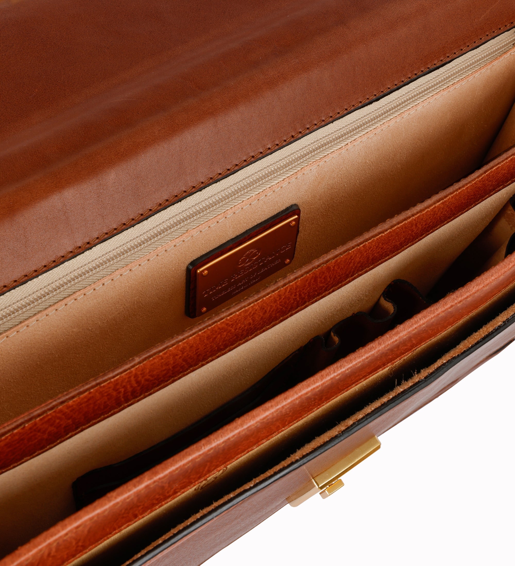 Grote leren aktetas - Invisible Man