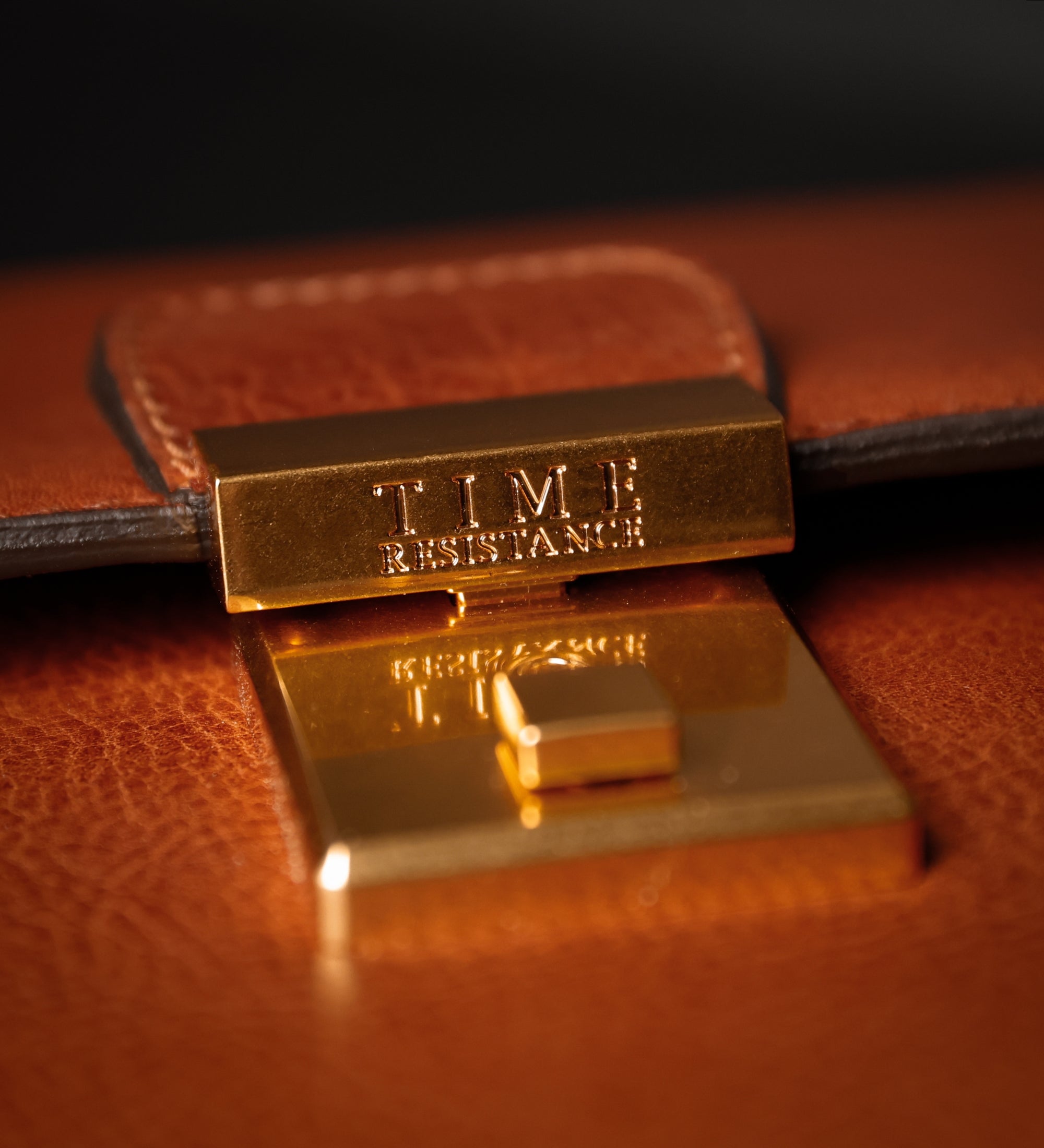 Grote leren aktetas - Invisible Man