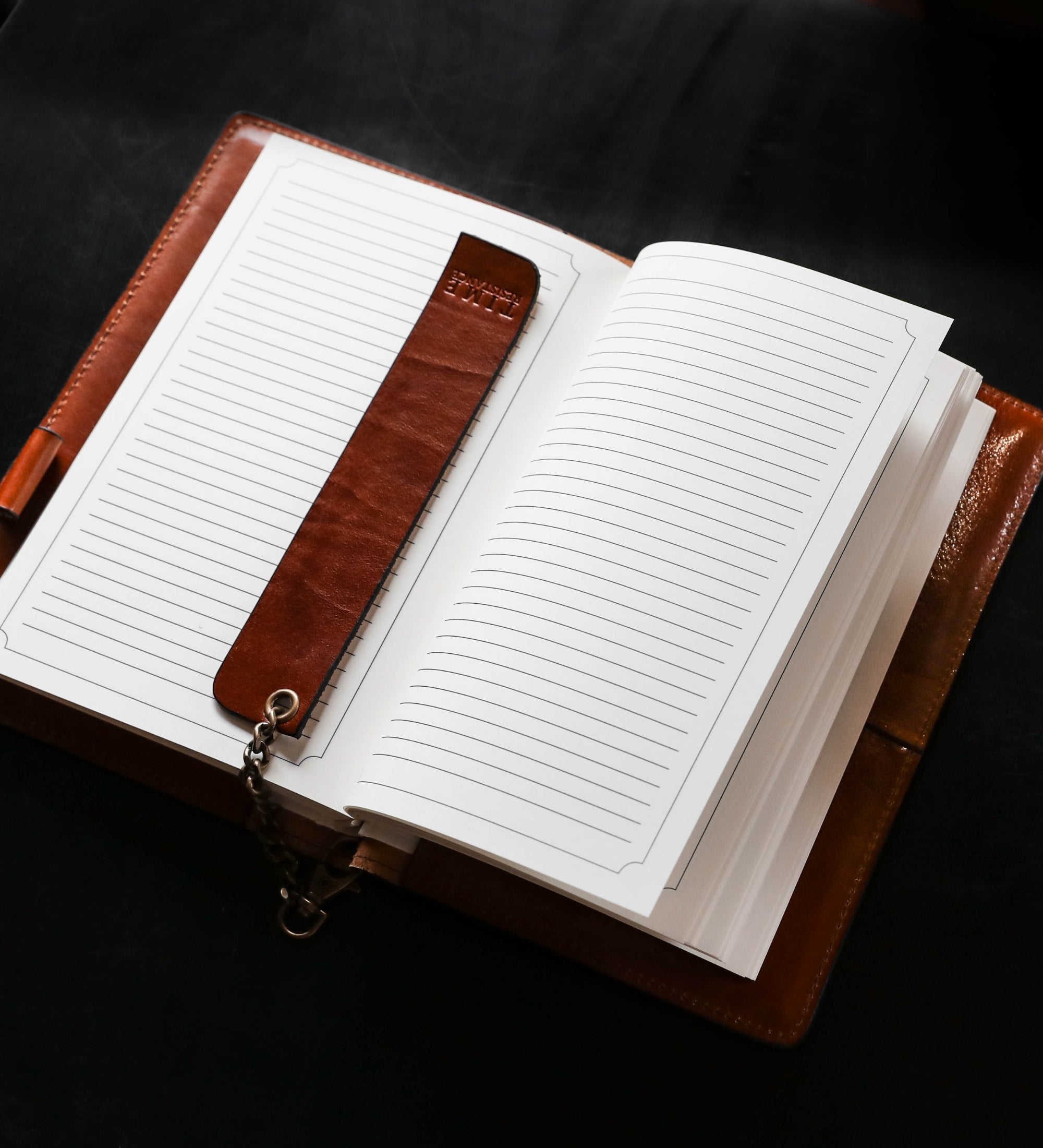 Drie notitieboeken voor navulbare A5 kaft