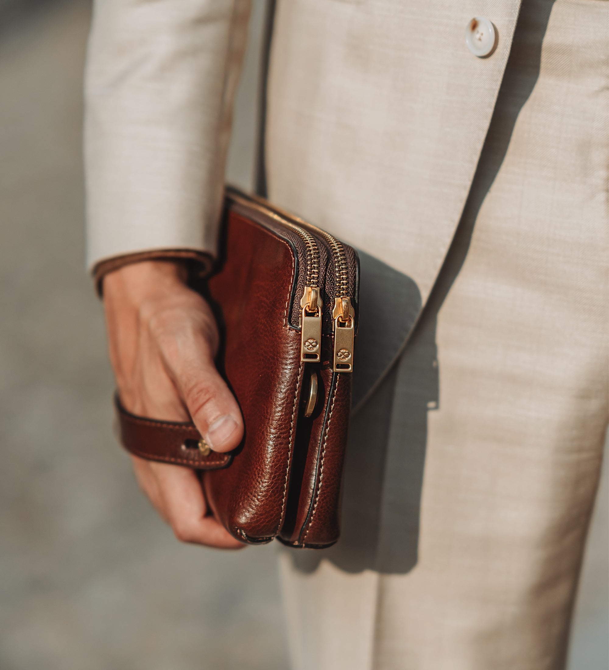 Leren clutch - Ulysses