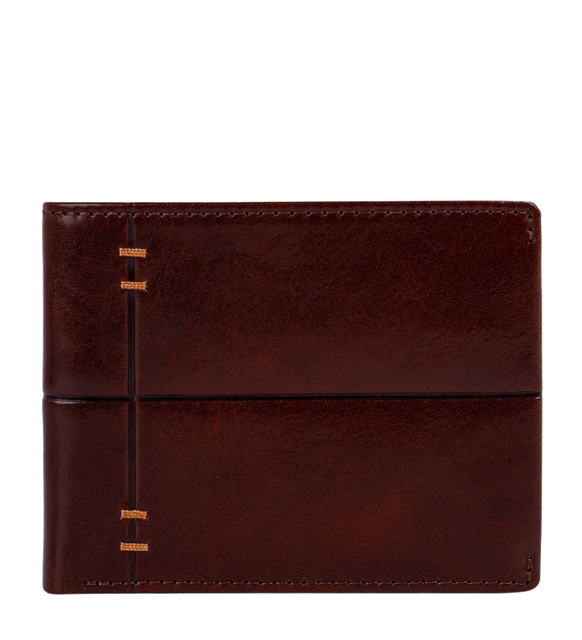 Leren bifold portemonnee - Poetic Justice