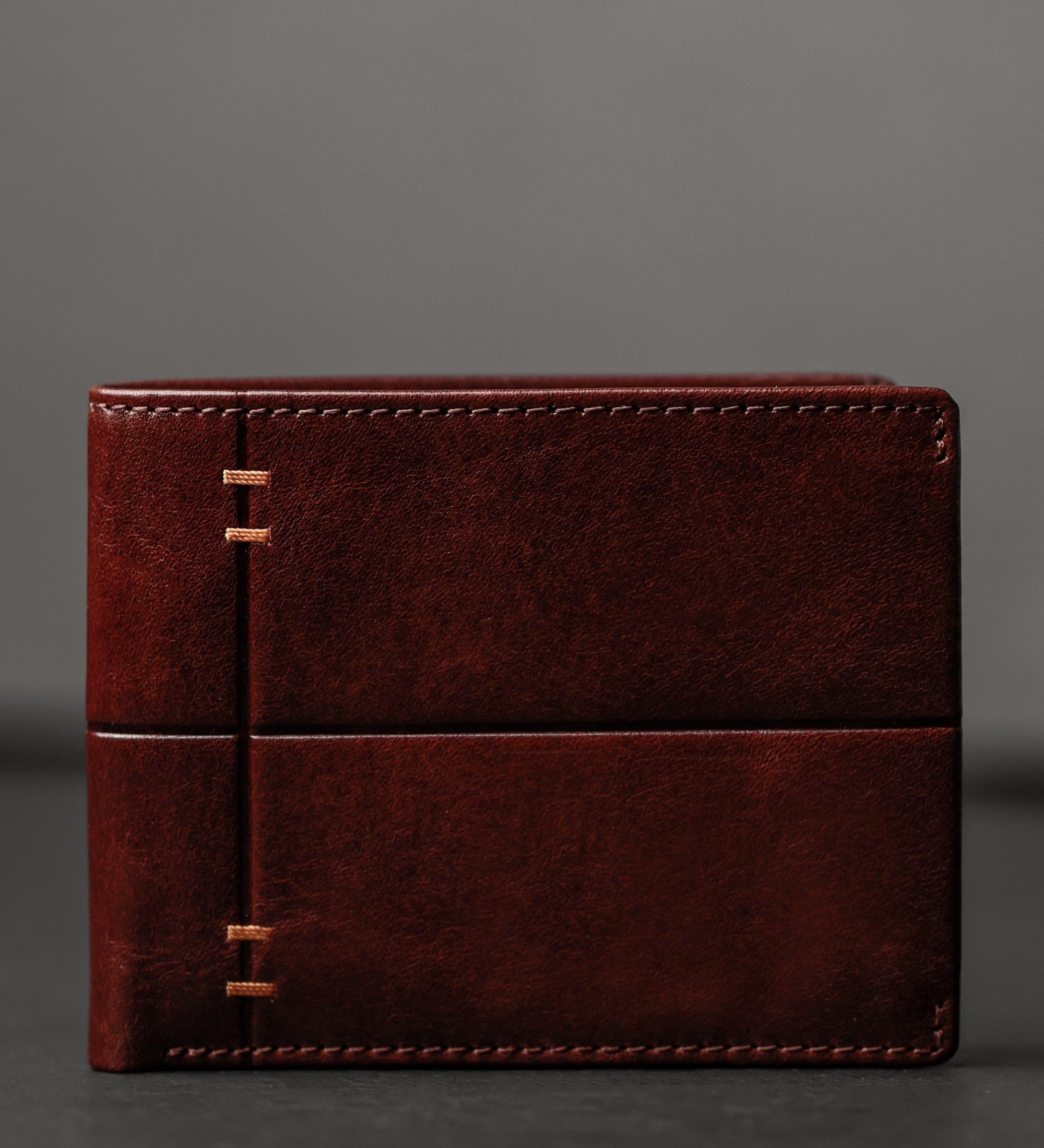 Leren bifold portemonnee - Poetic Justice