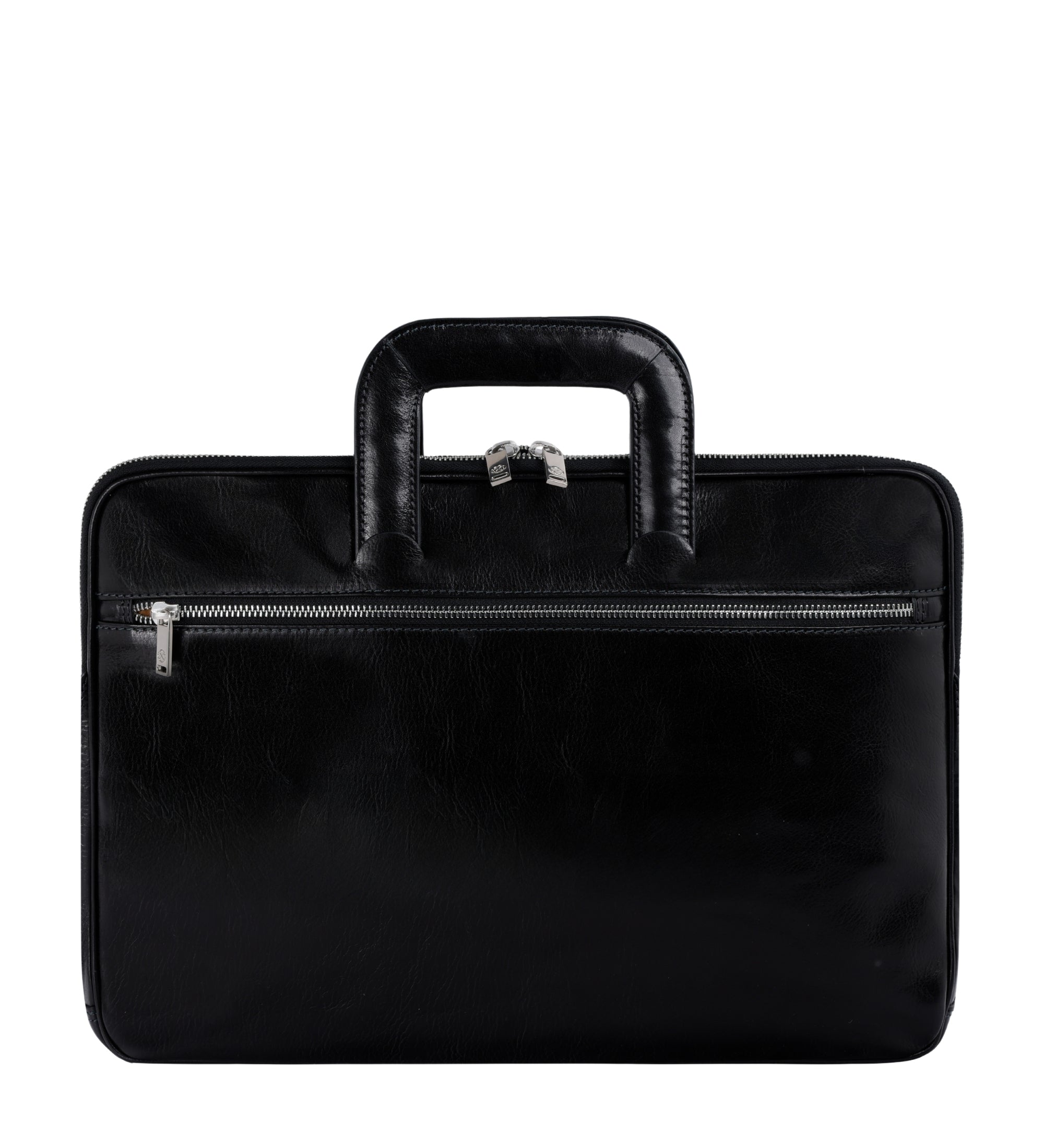 Leren aktetas laptoptas - Brave New World