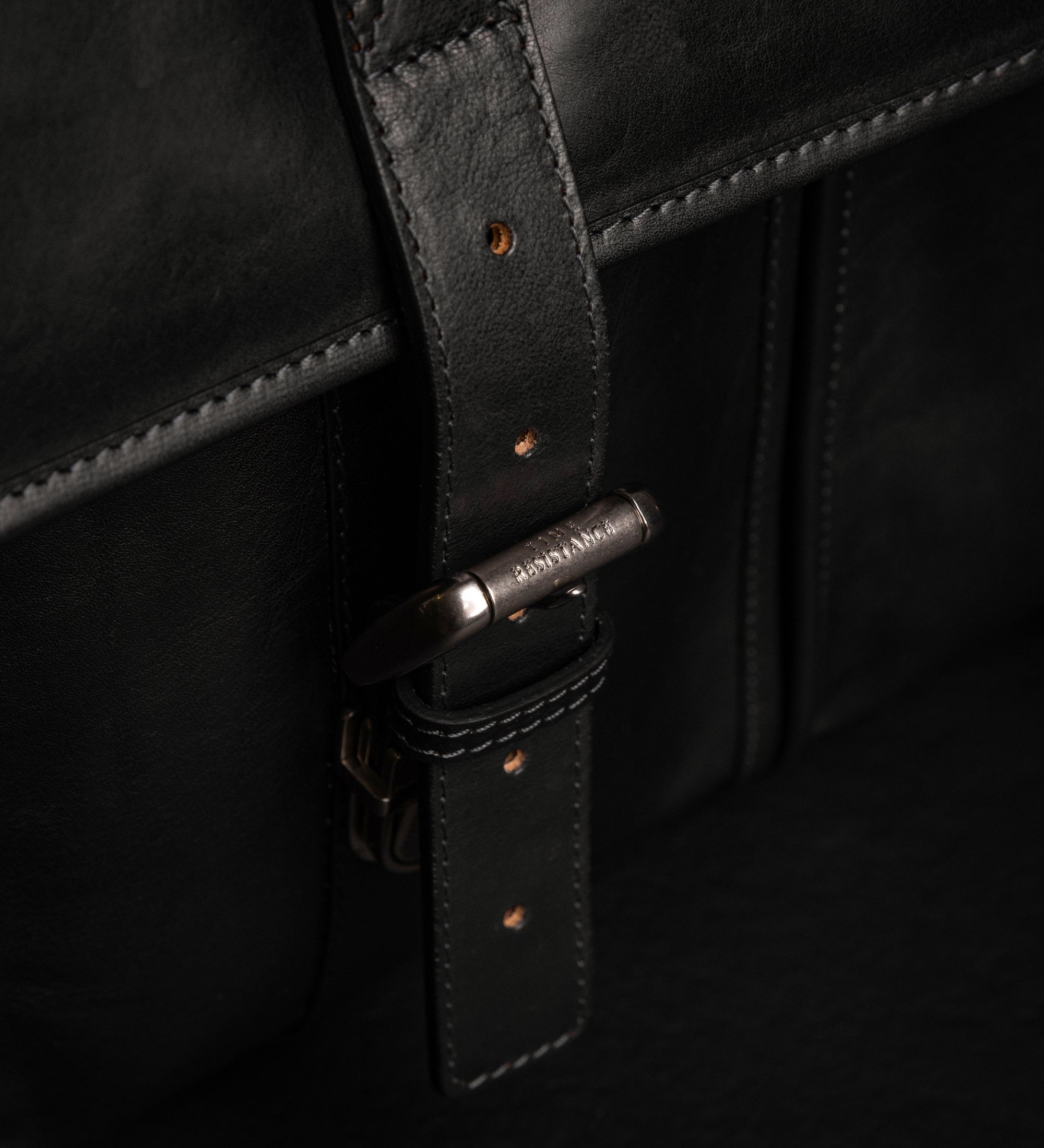 Leren aktetas satchel tas - The Time Machine