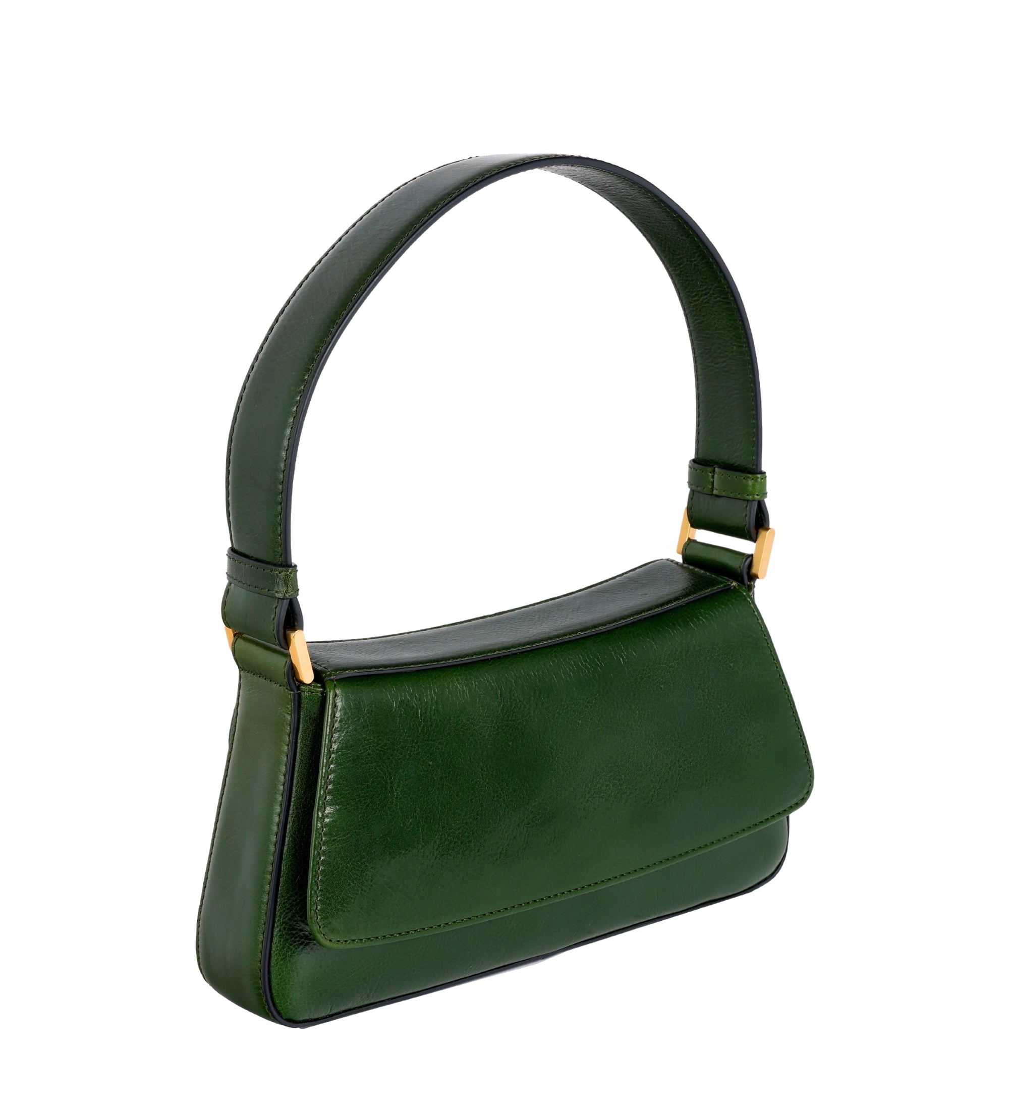 Leren baguette tas voor dames - Bright Lights, Big City