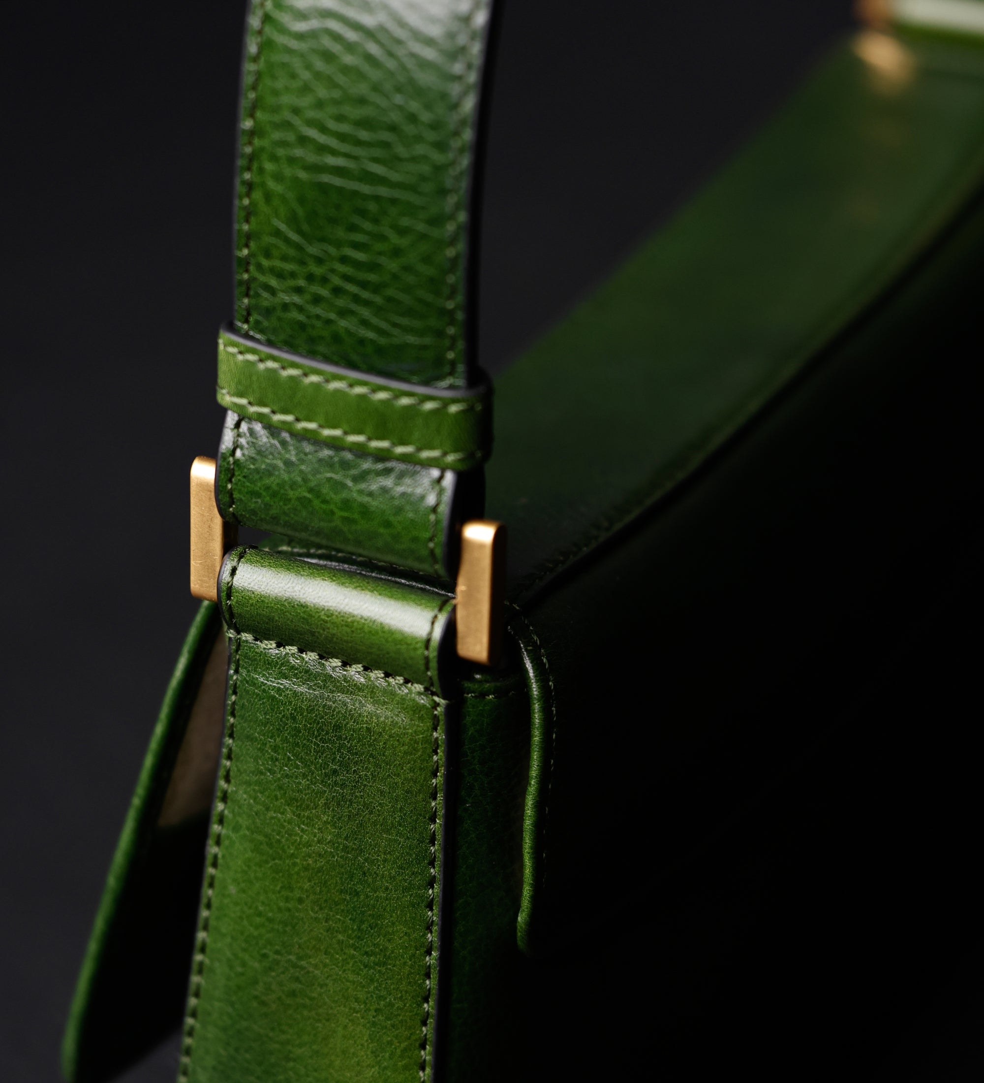 Leren baguette tas voor dames - Bright Lights, Big City