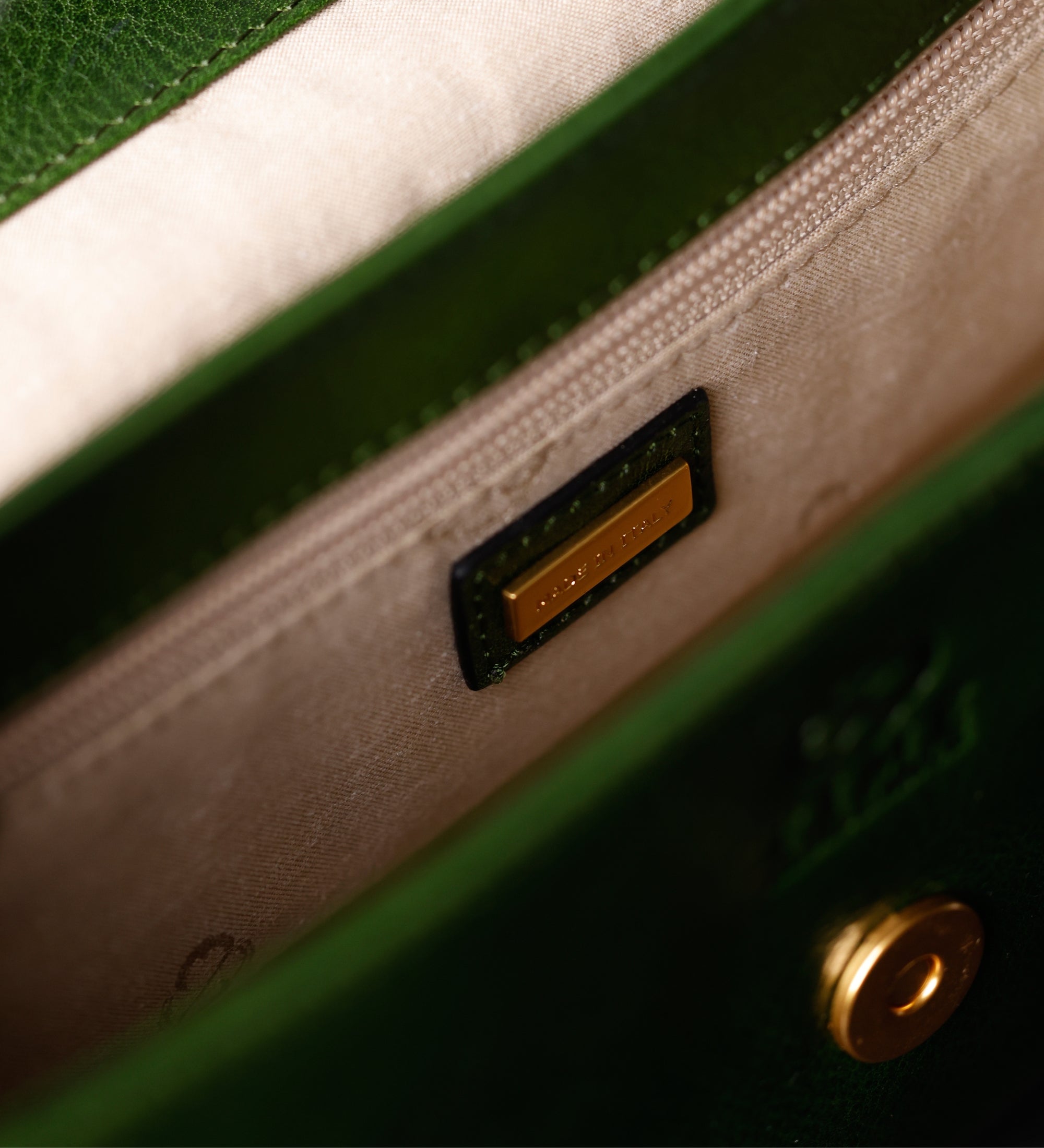 Leren baguette tas voor dames - Bright Lights, Big City