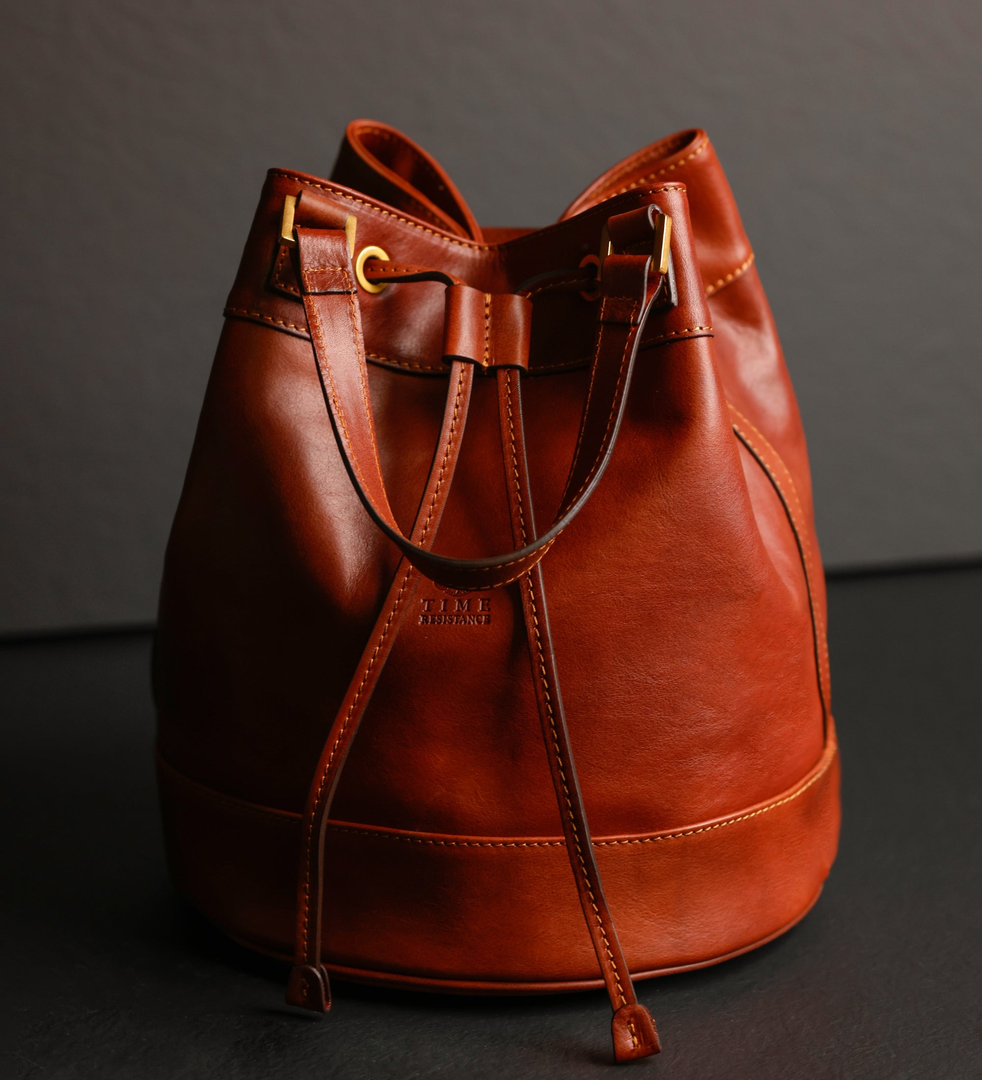 Leren buideltas voor dames - Light In August