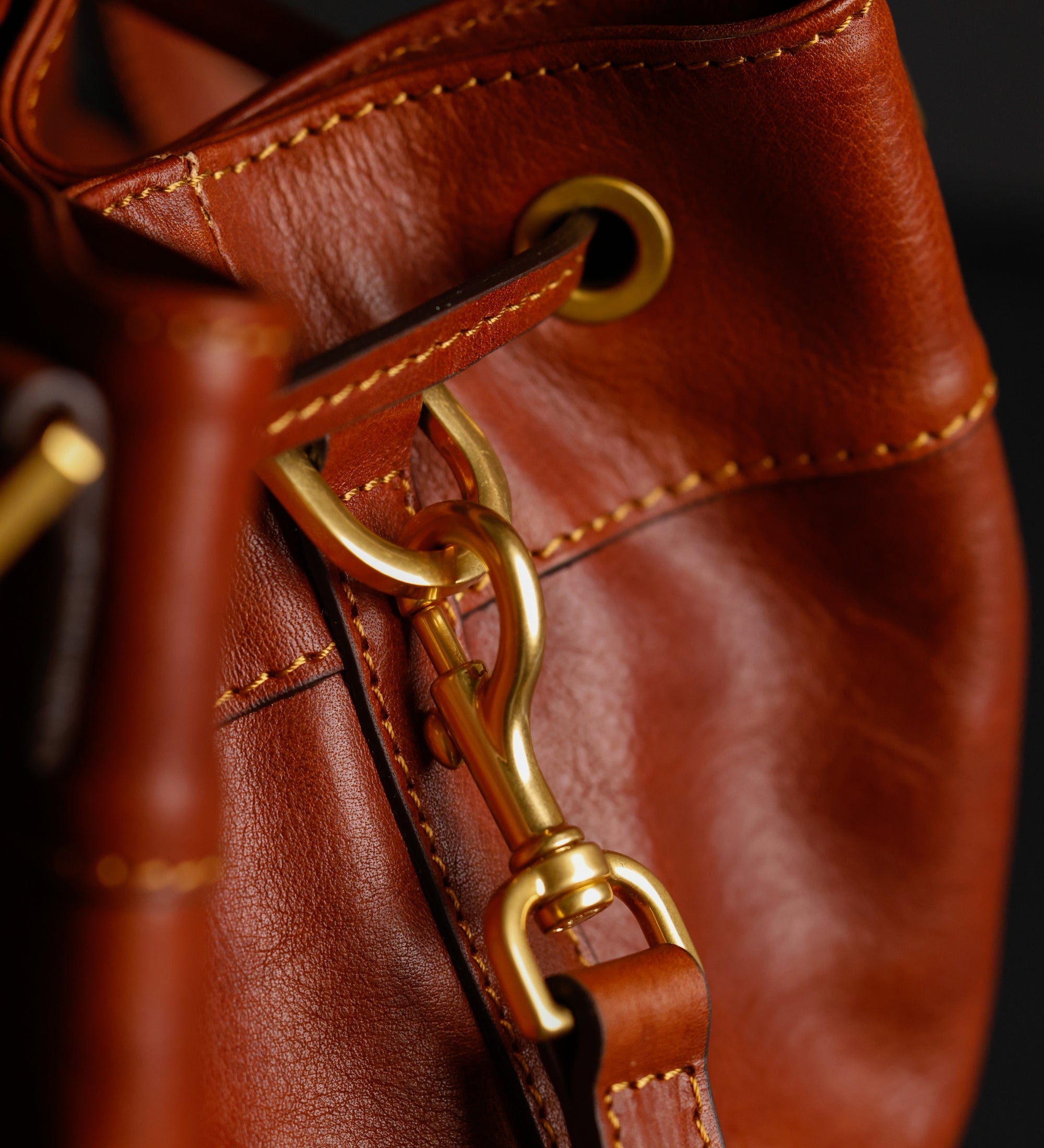 Leren buideltas voor dames - Light In August