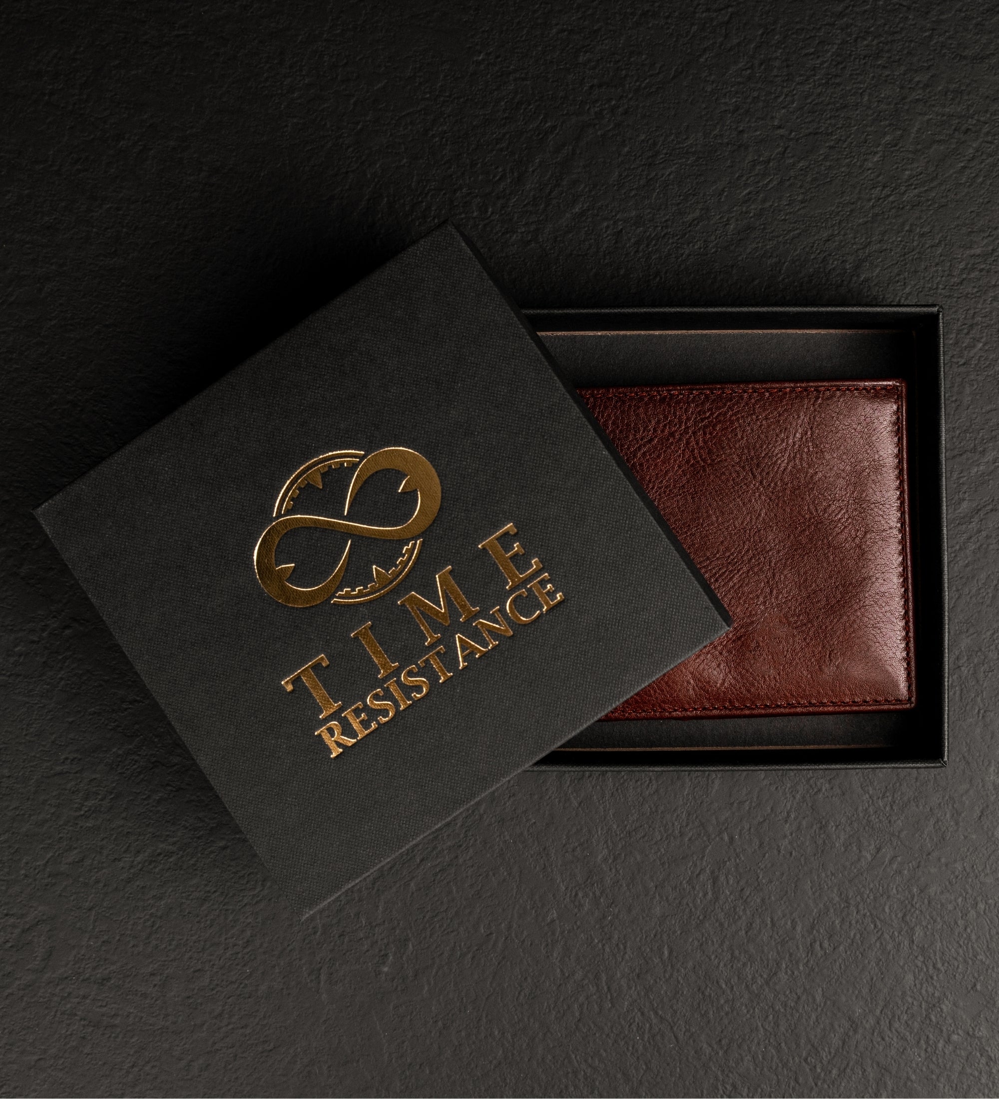 Leren bifold portemonnee - Daniel