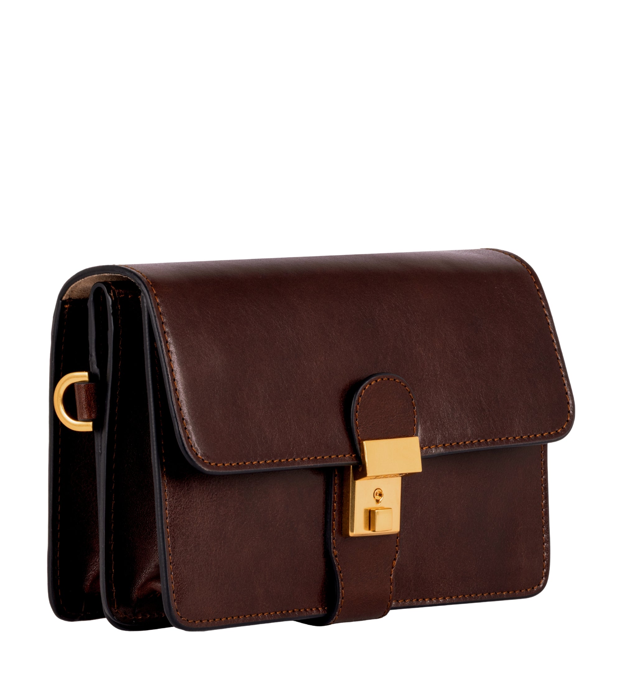 Leren clutch compacte handtas - The Maltese Falcon