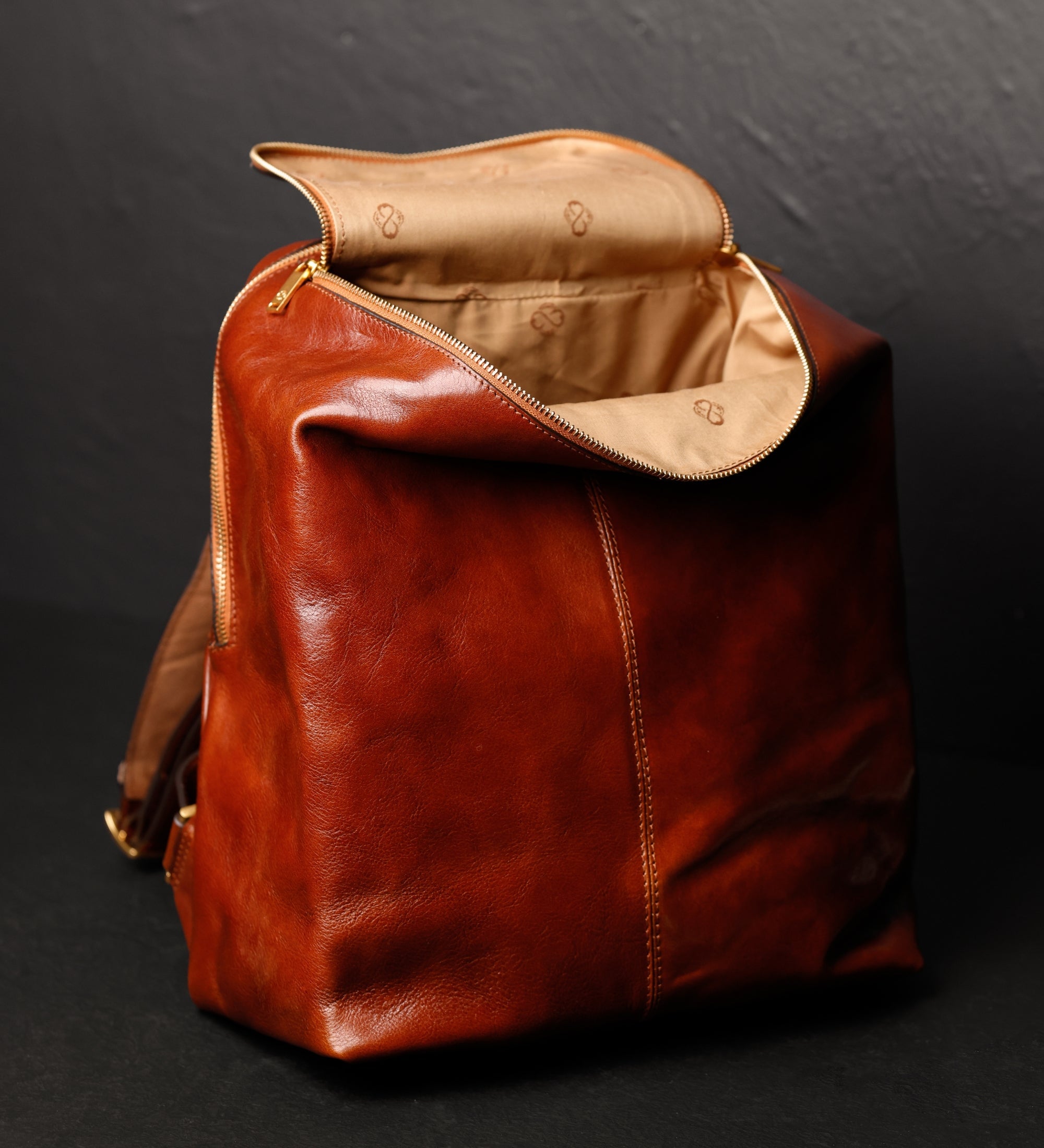 Leren rugtas voor dames - A Bend in the River