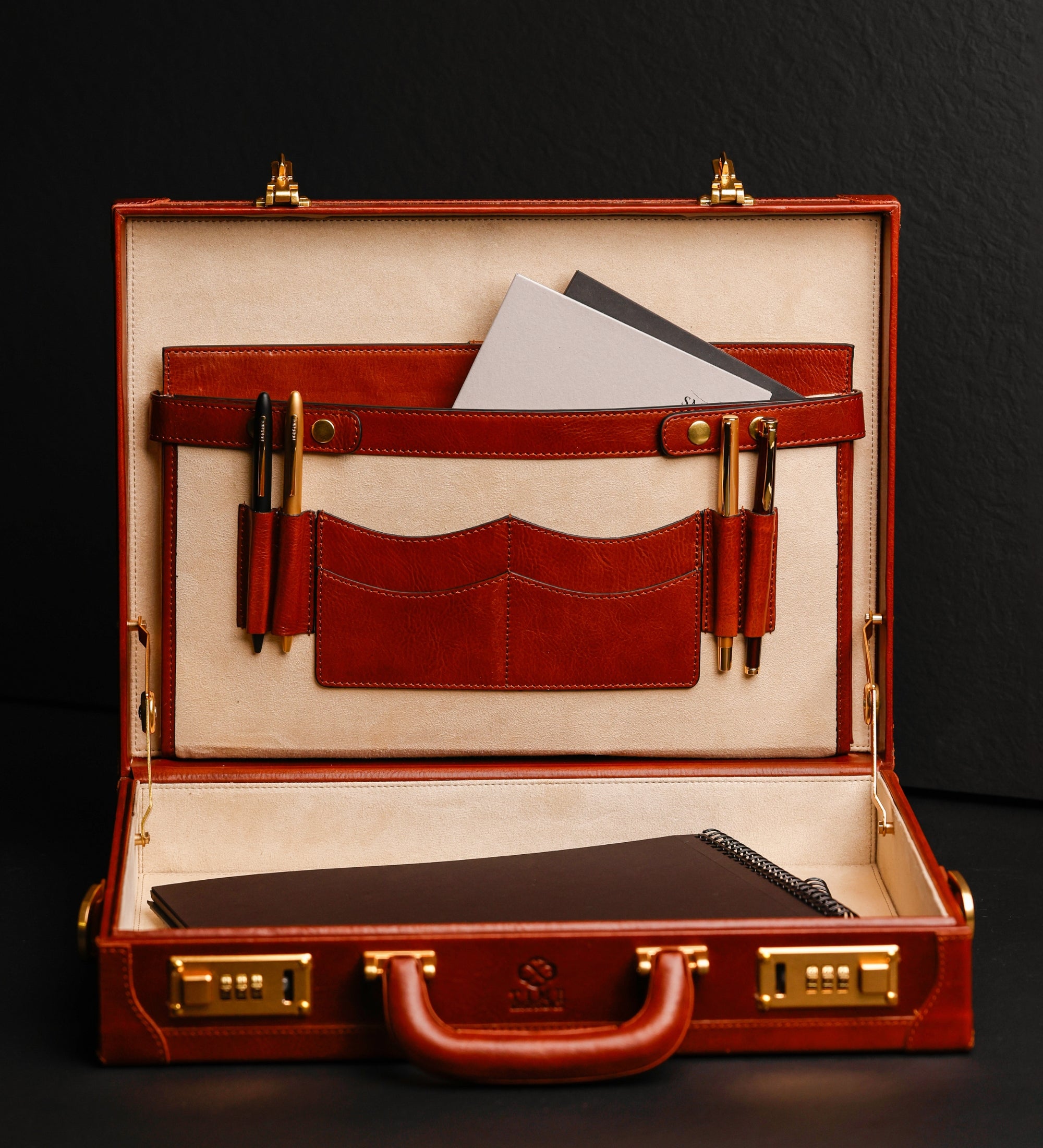 Leren attachékoffer aktetas - A Legacy