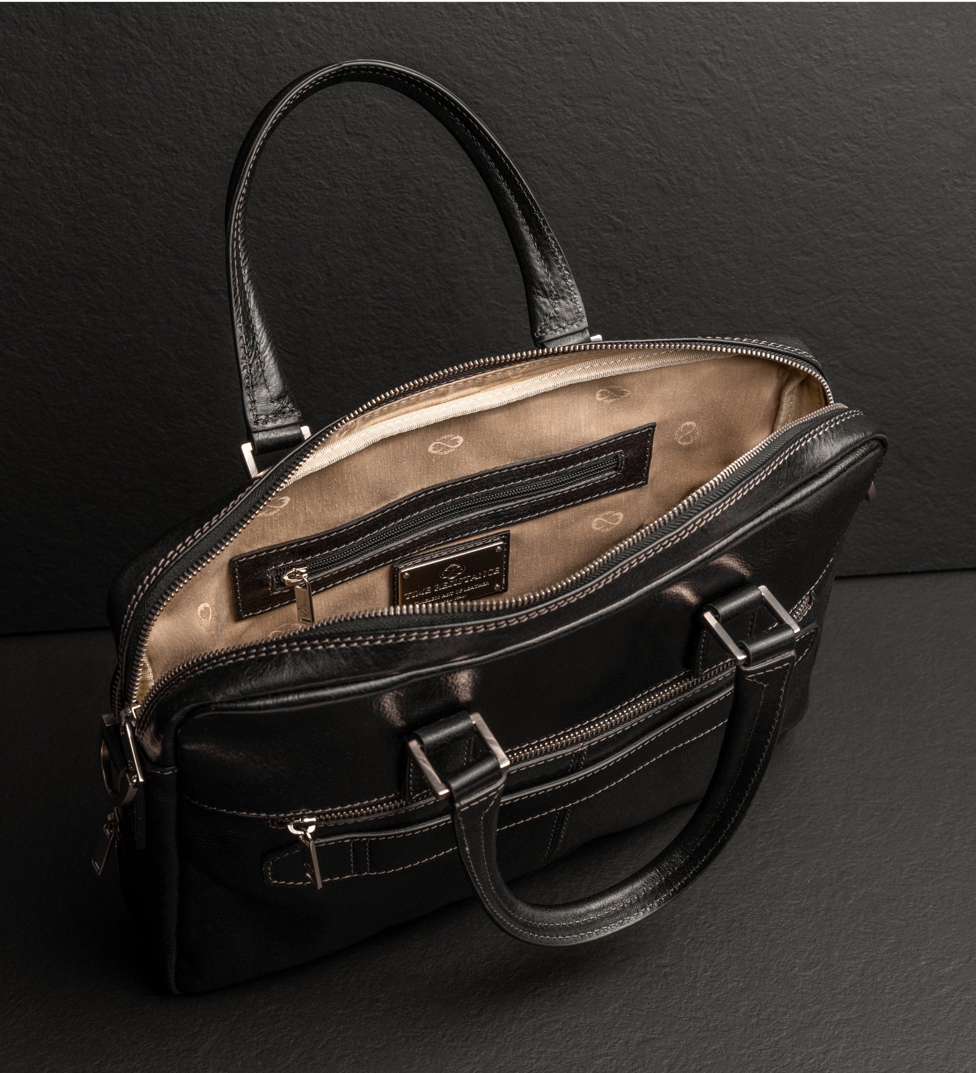 Leren aktetas laptoptas voor dames - Orlando
