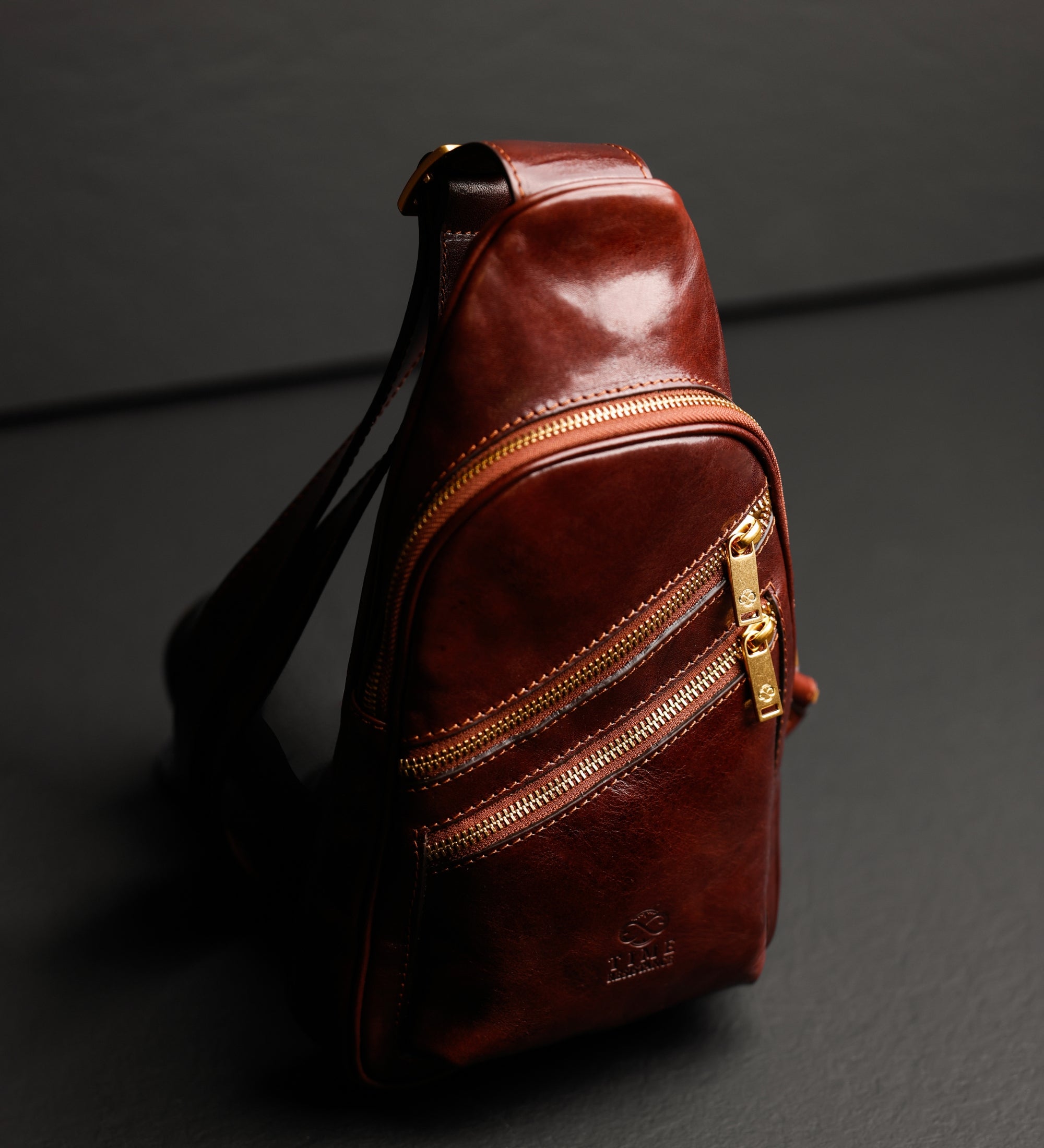 Leren sling bag - Catch-22