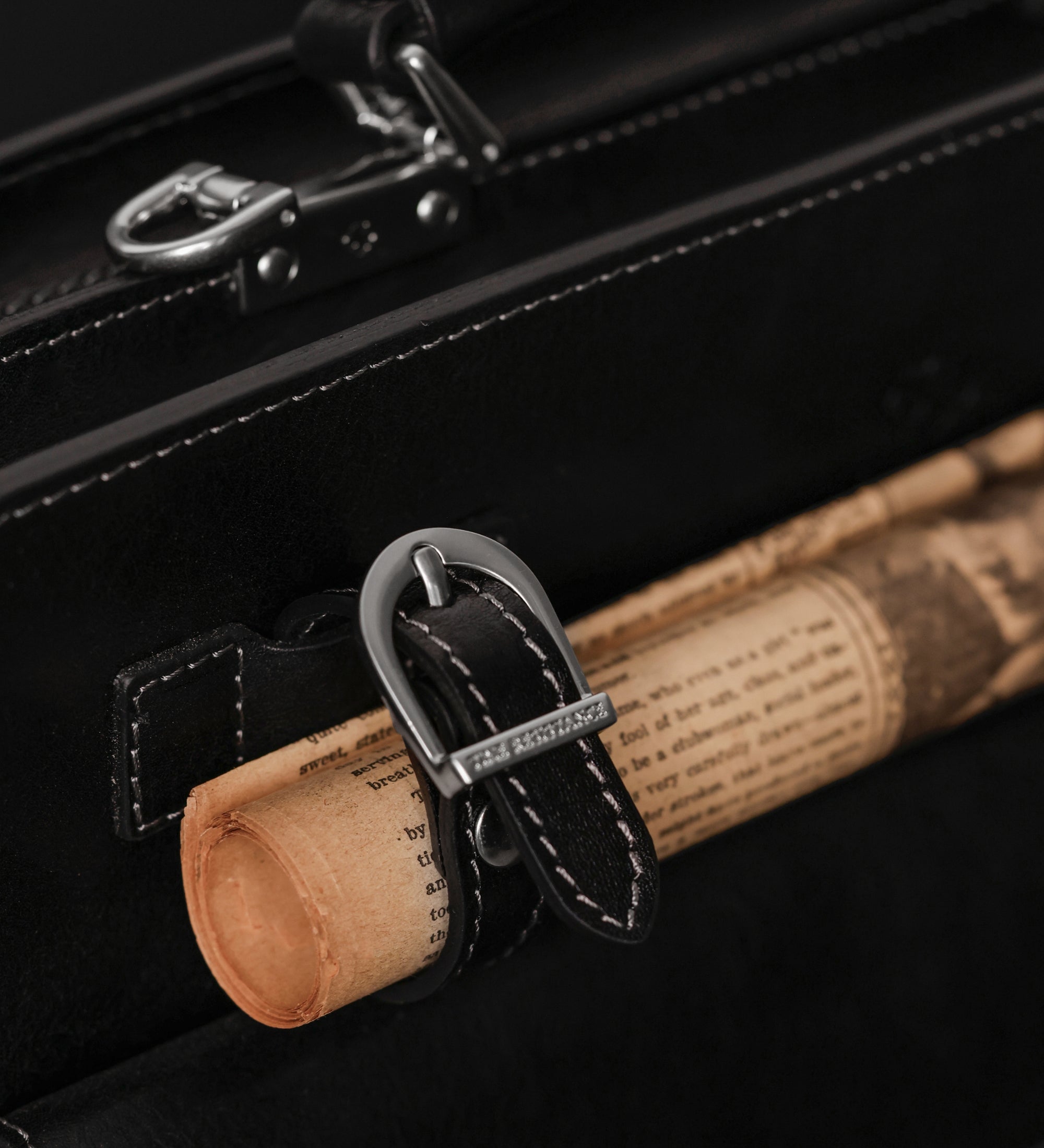 Leren satchel tas aktetas - The Prophet