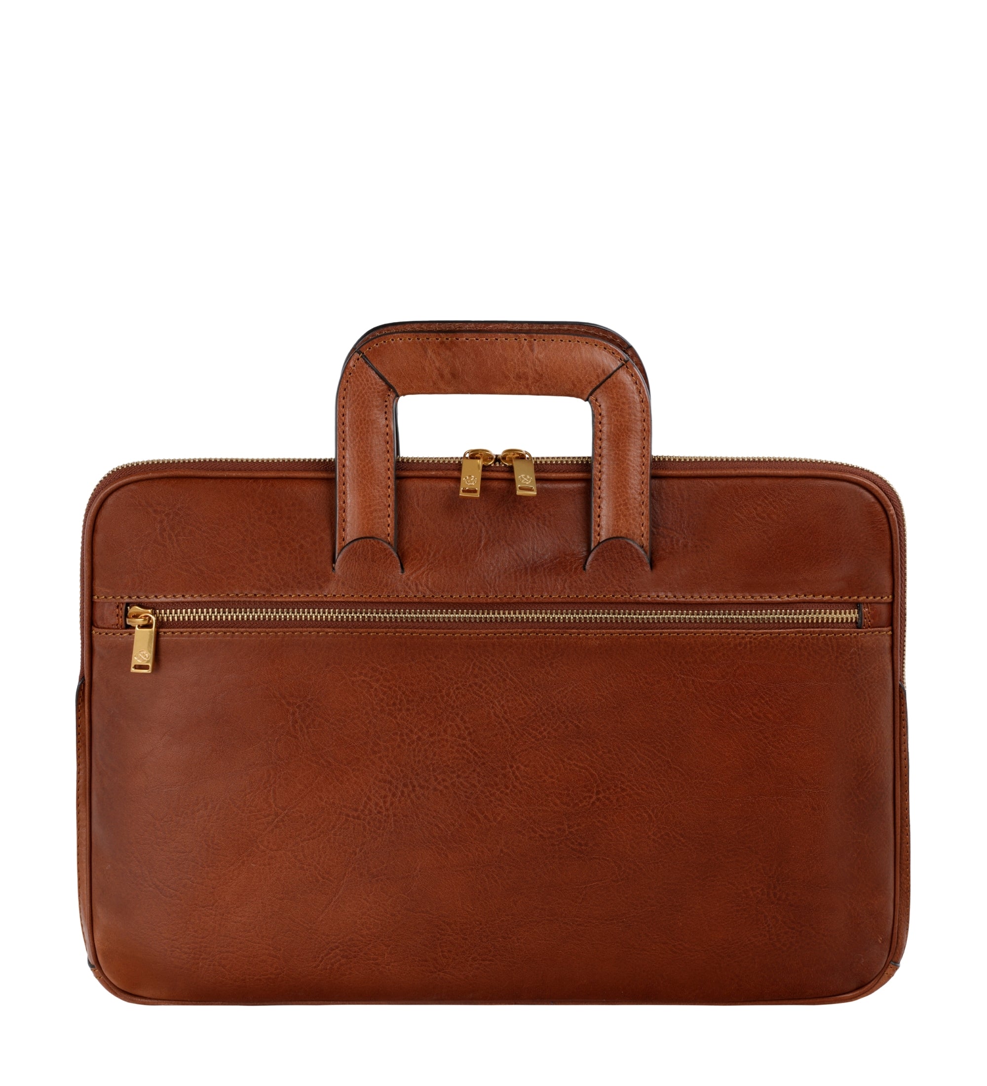 Leren aktetas laptoptas voor dames - Brave New World
