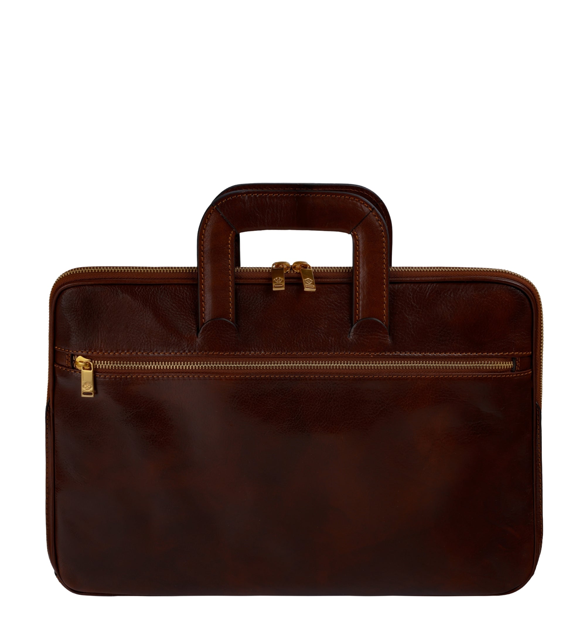 Leren aktetas laptoptas voor dames - Brave New World