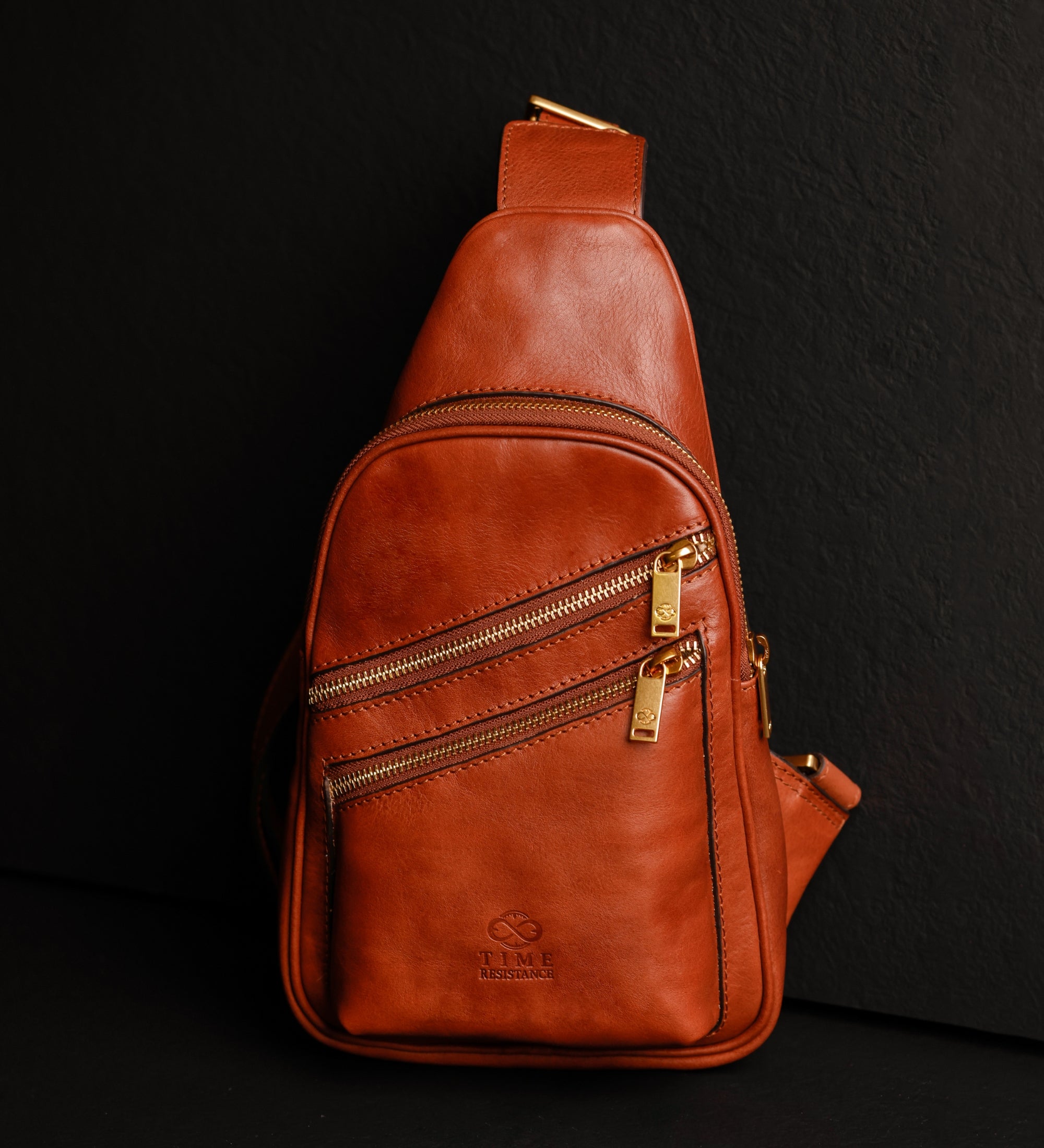 Leren sling bag - Catch-22