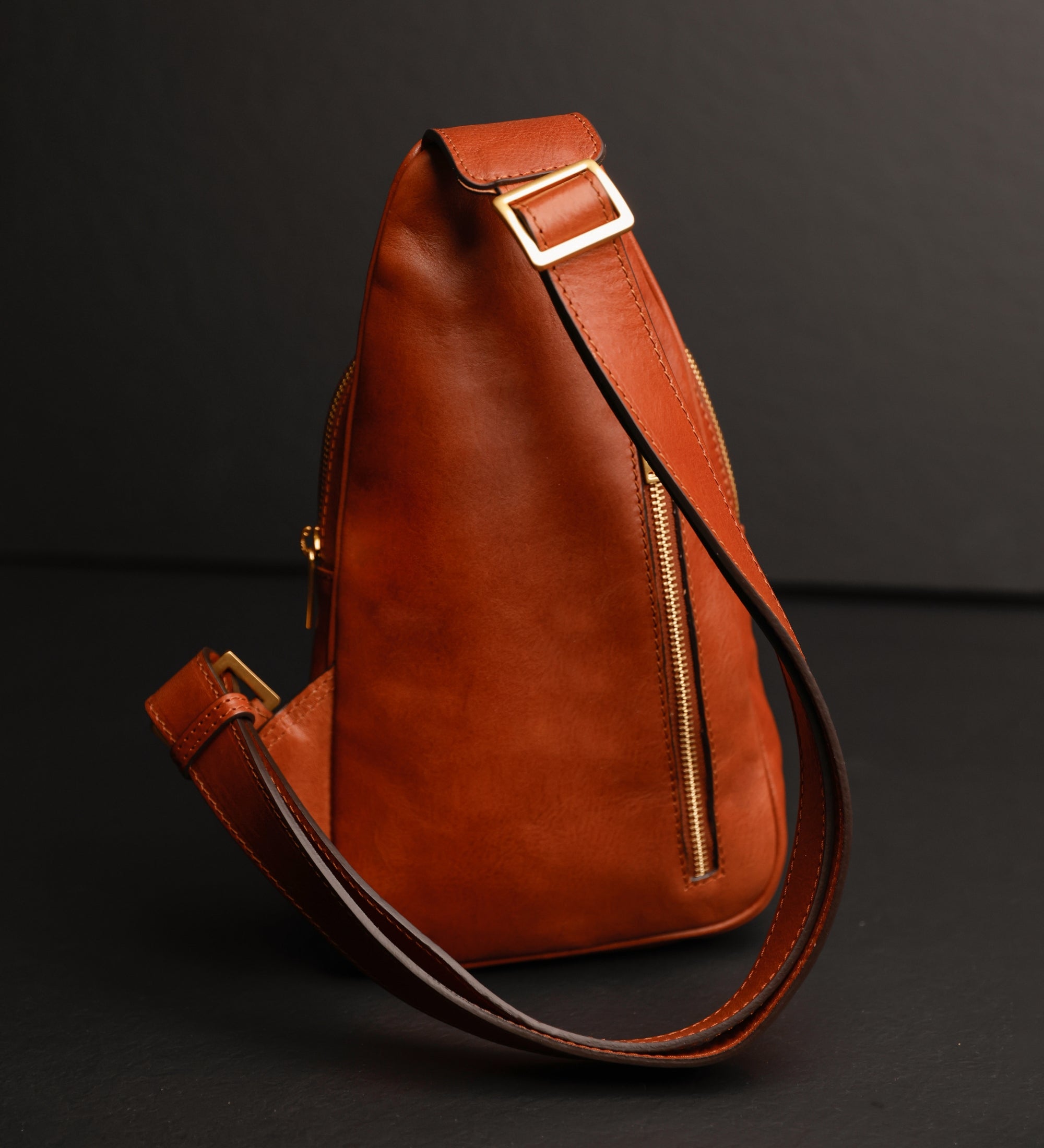 Leren sling bag - Catch-22