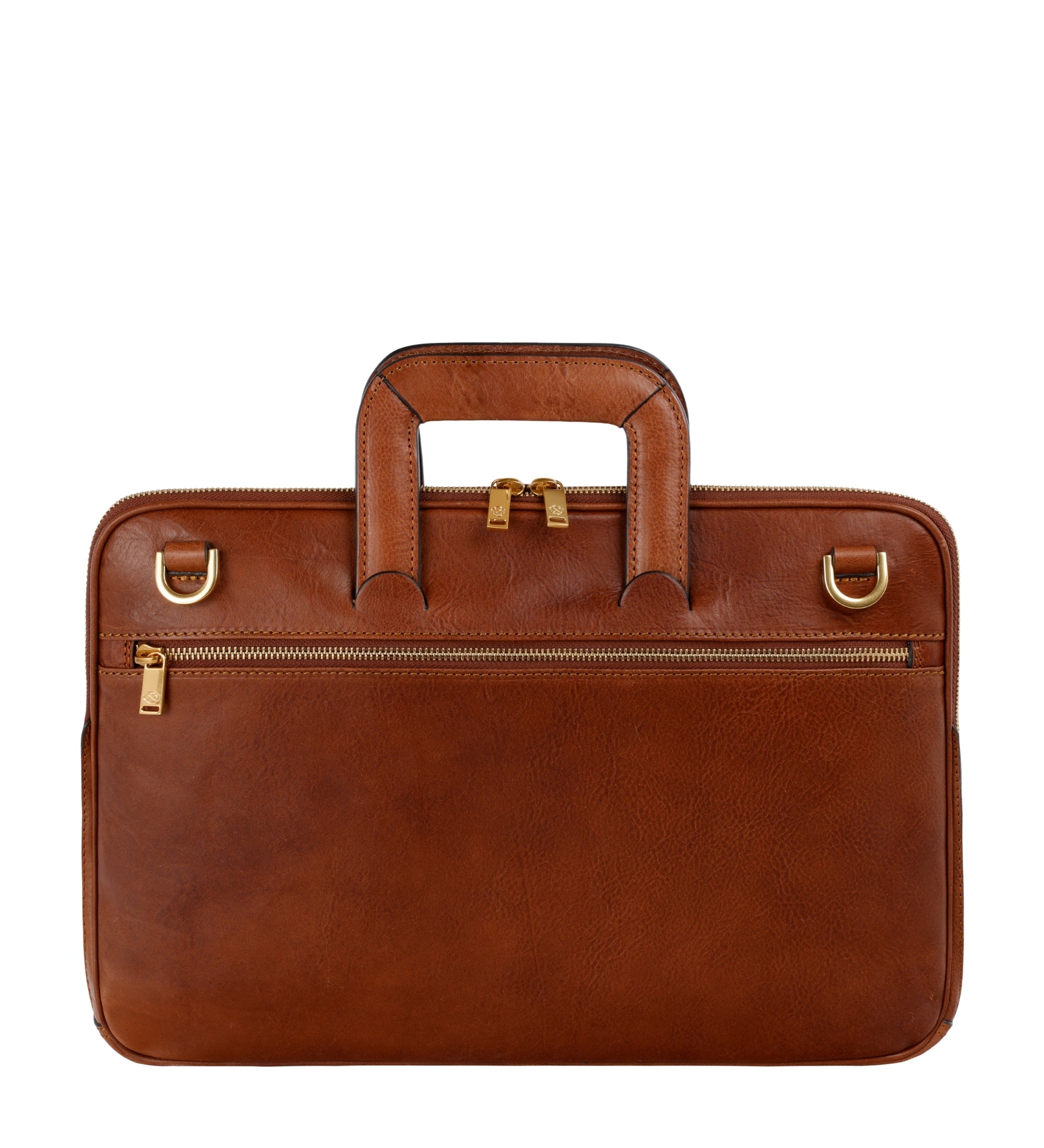 Leren aktetas laptoptas voor dames - Brave New World