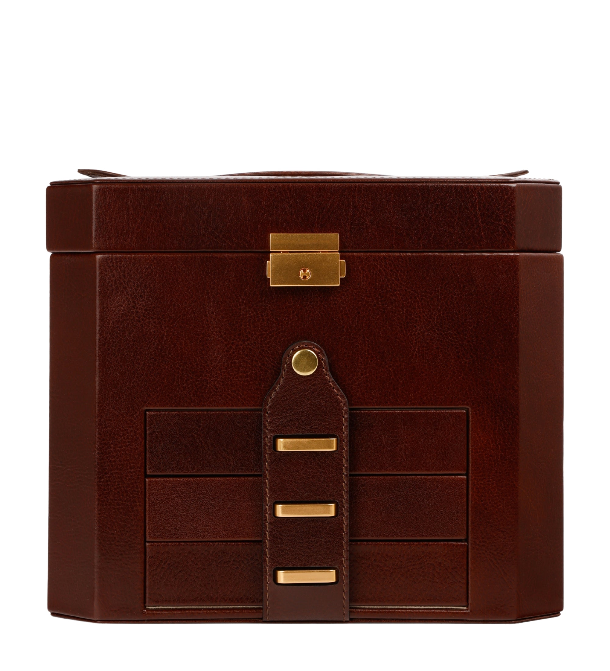 Groot leren sieradenkistje voor dames - A Handful of Dust