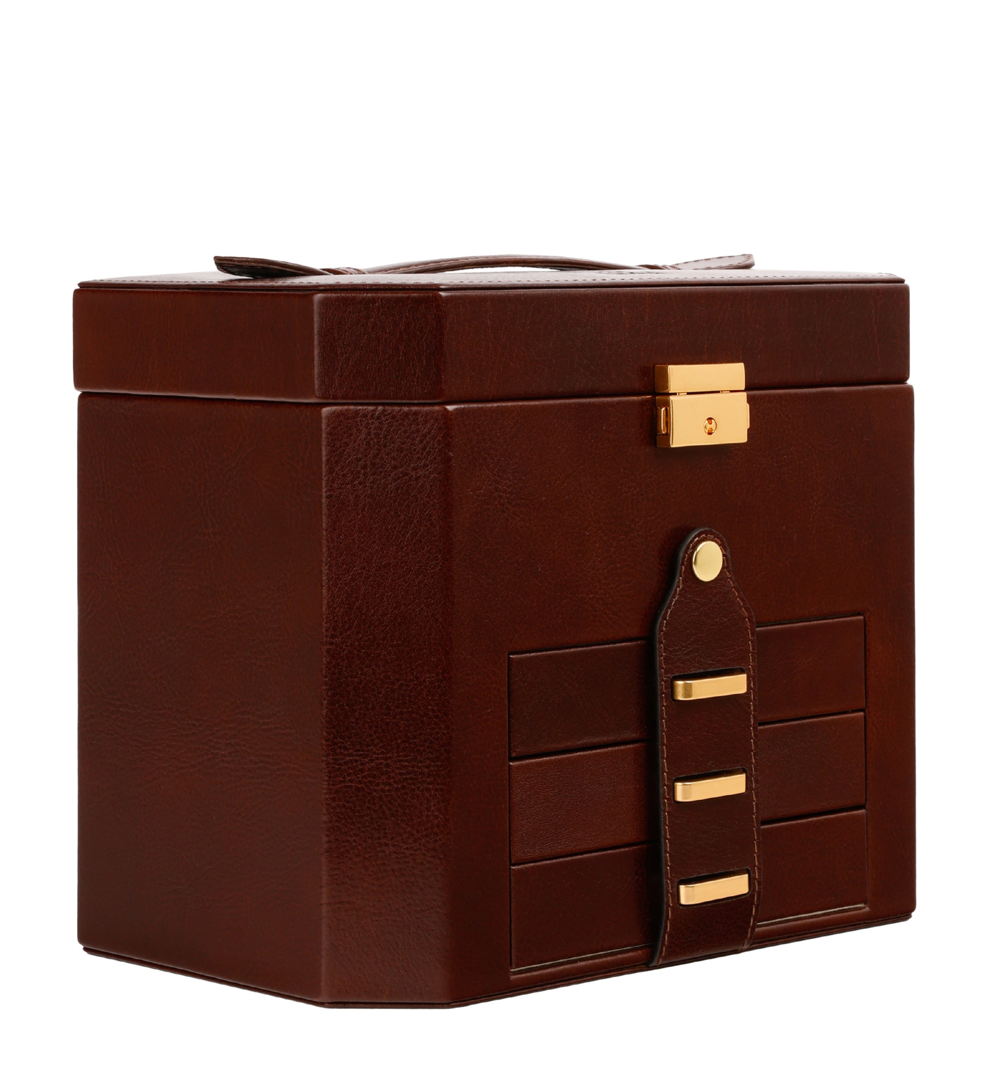 Groot leren sieradenkistje voor dames - A Handful of Dust