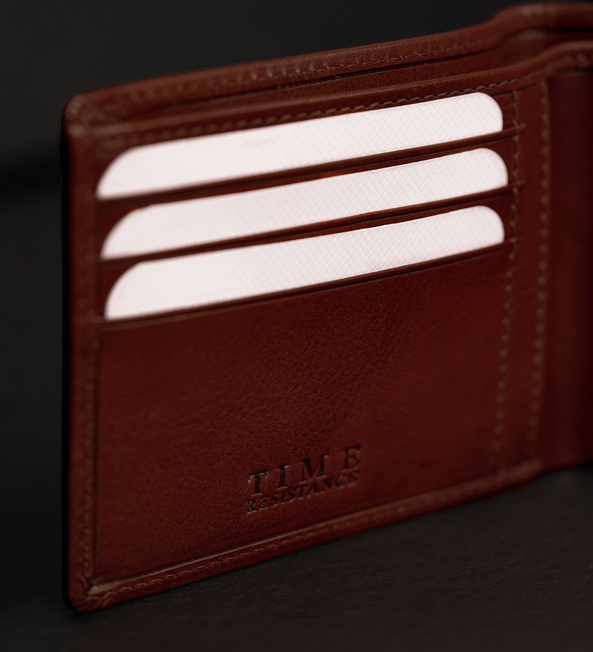 Leren bifold portemonnee - The Getaway