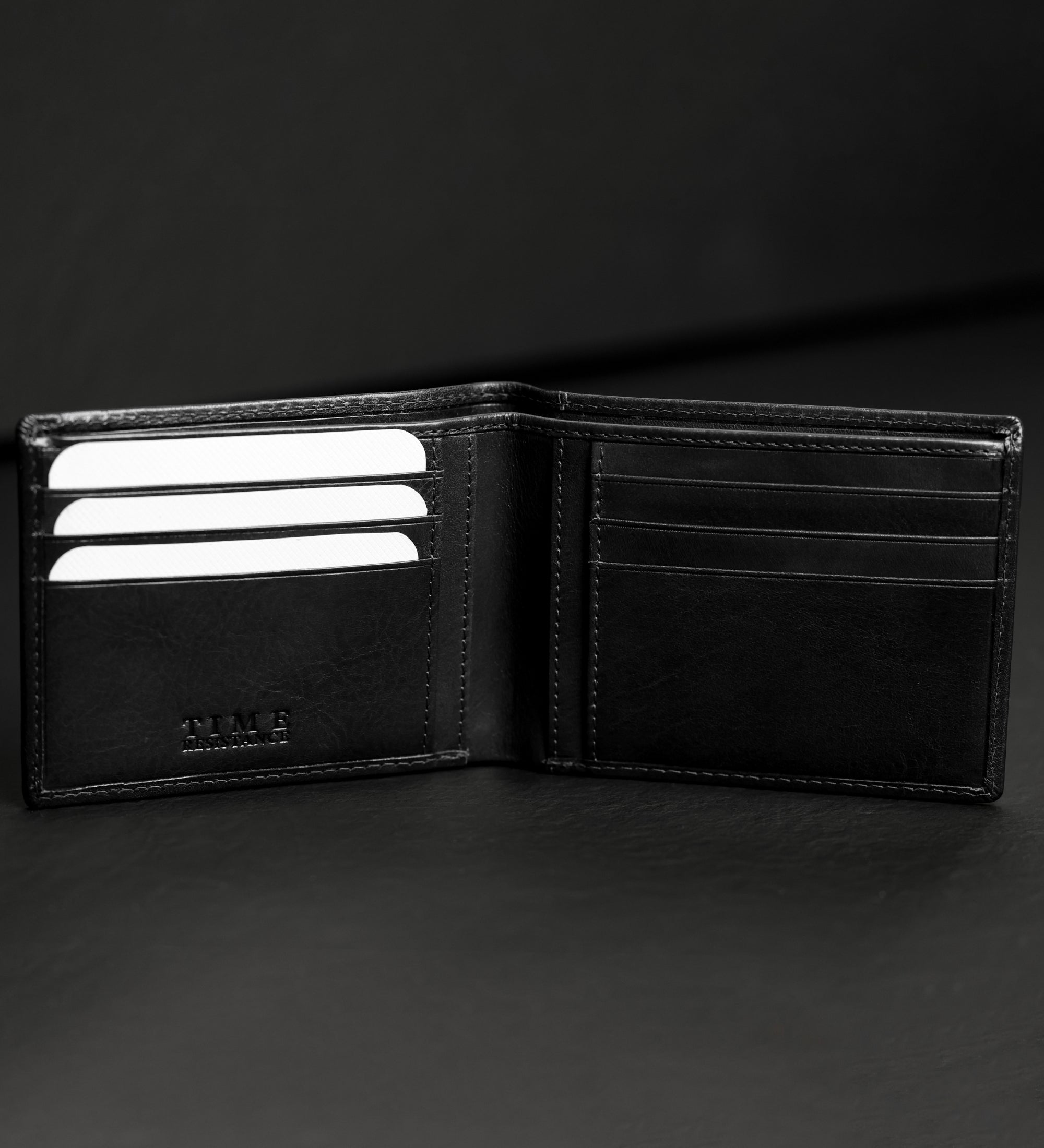 Leren bifold portemonnee - The Getaway