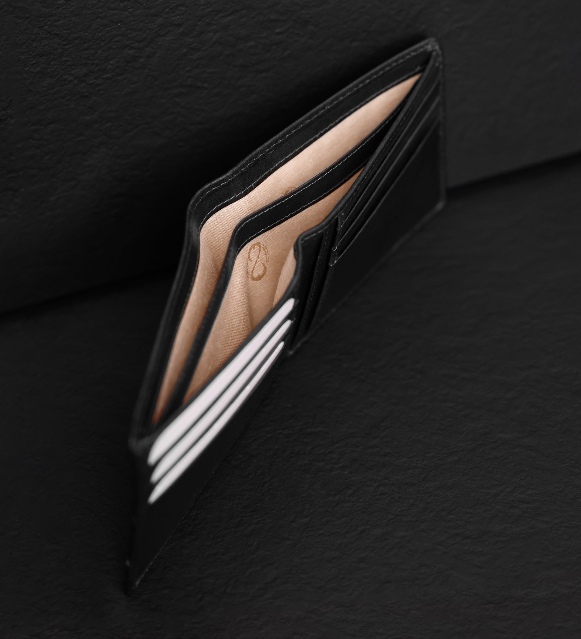 Leren bifold portemonnee - The Getaway