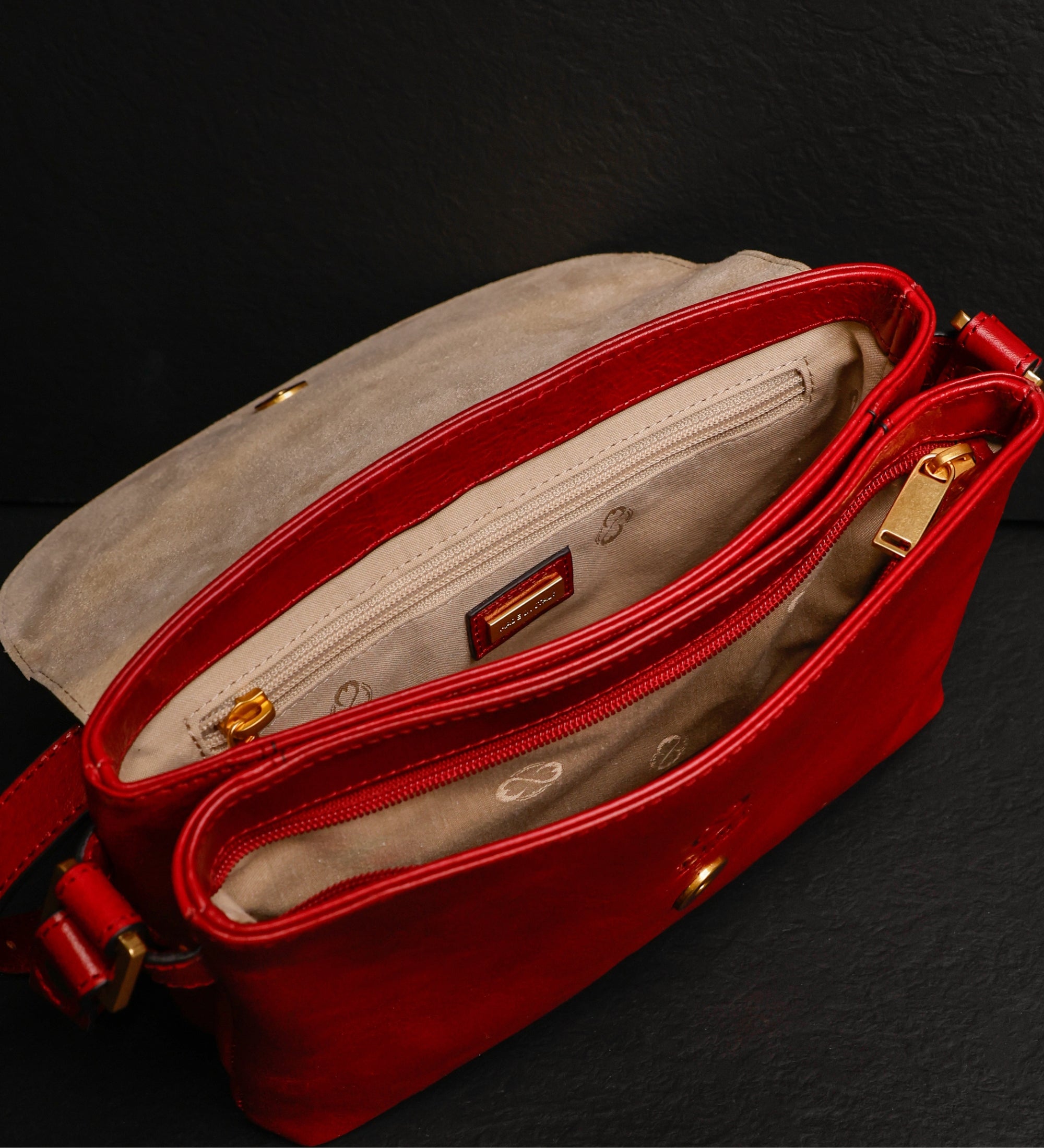 Leren crossbodytas voor dames - Sophie's Choice