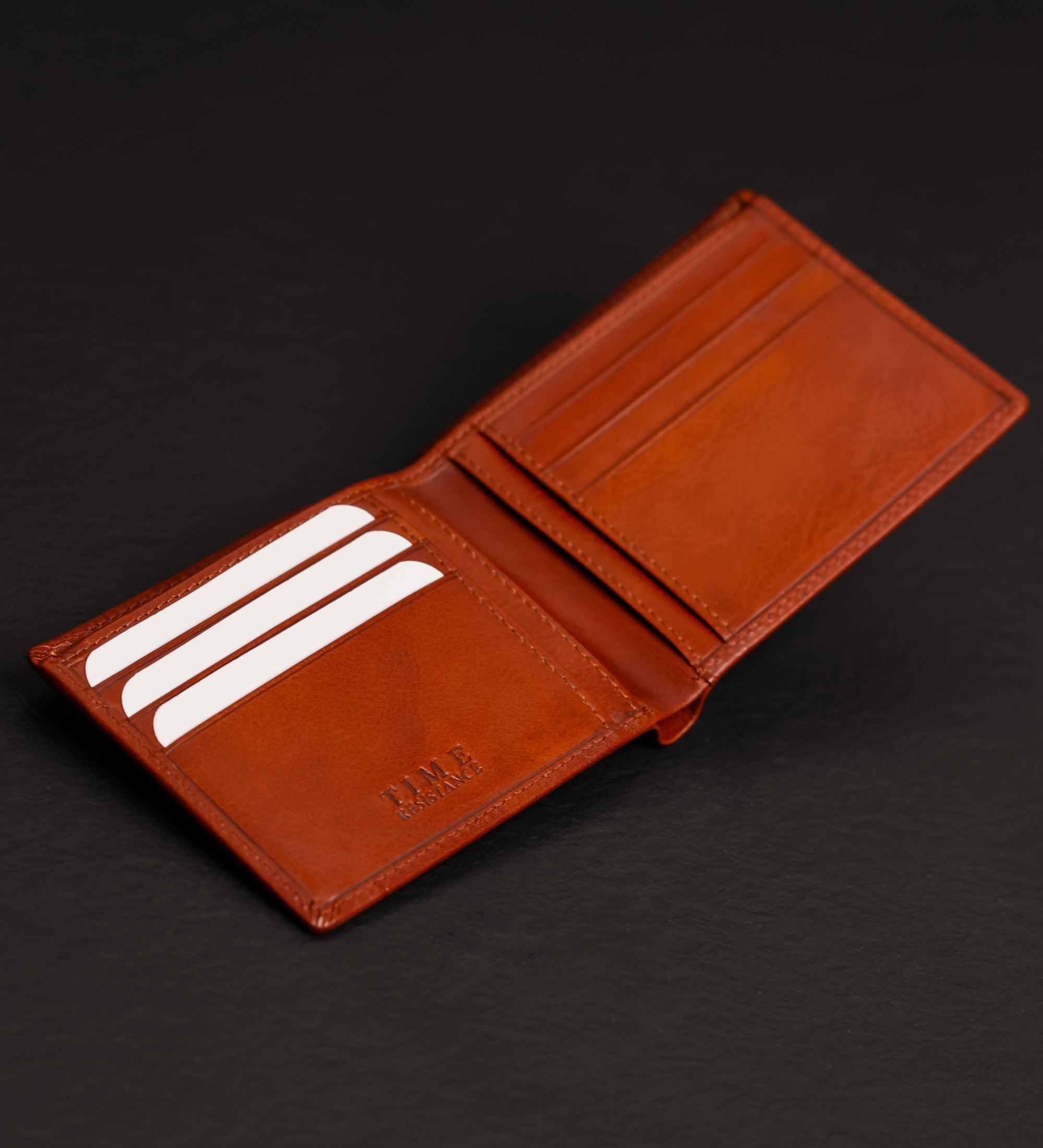 Leren bifold portemonnee - The Getaway