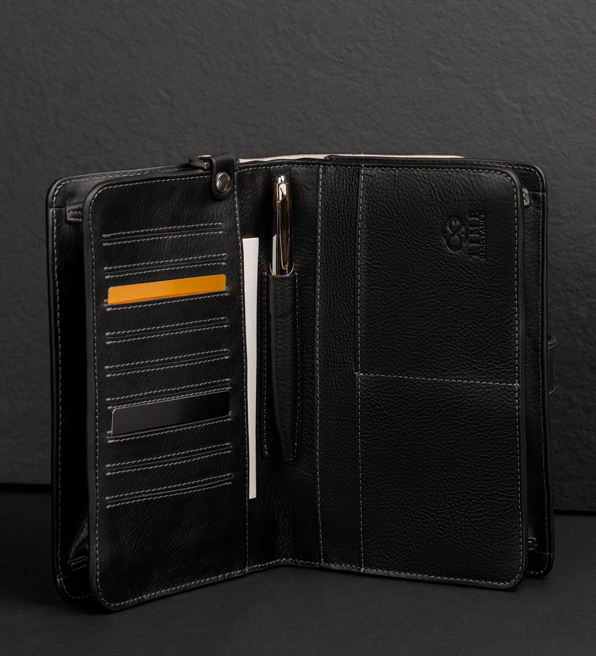 Leren clutch compacte handtas - The Maltese Falcon